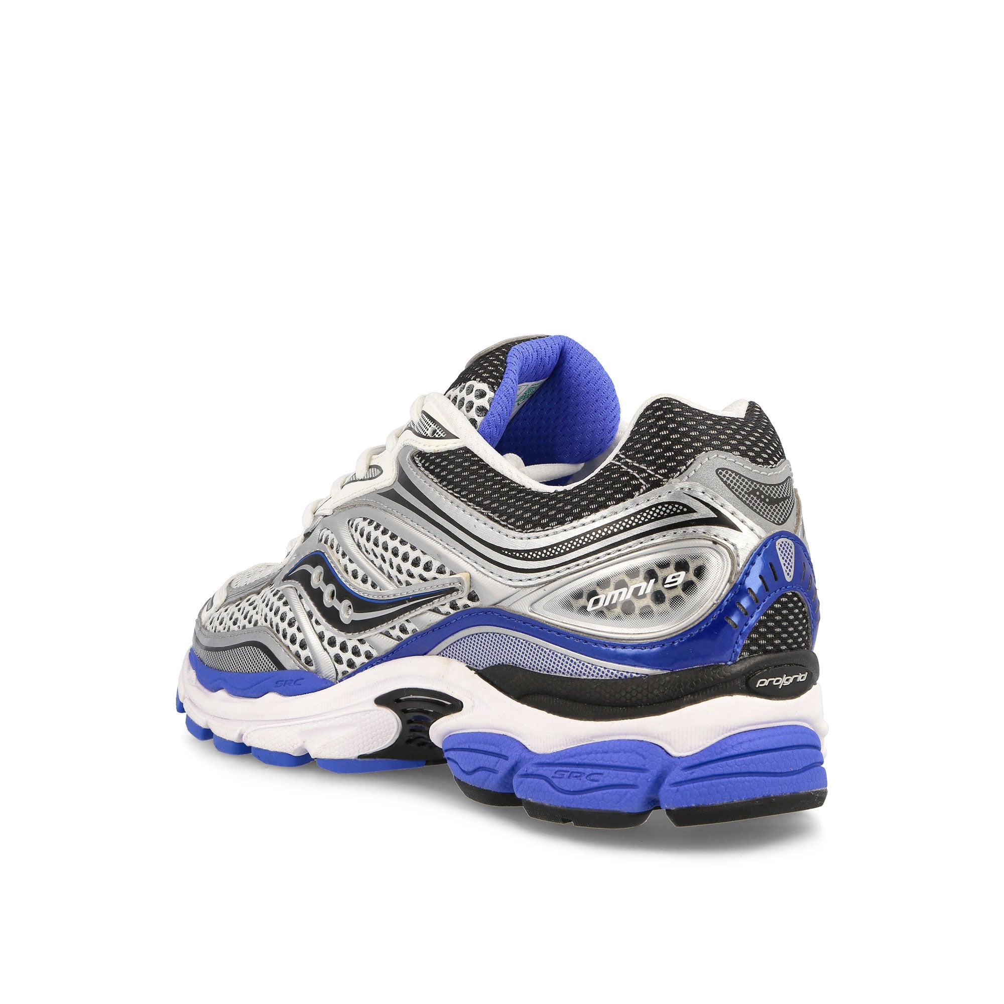 Saucony Progrid Omni 9 Silver / Blue Low Top Sneakers Material | Overkill