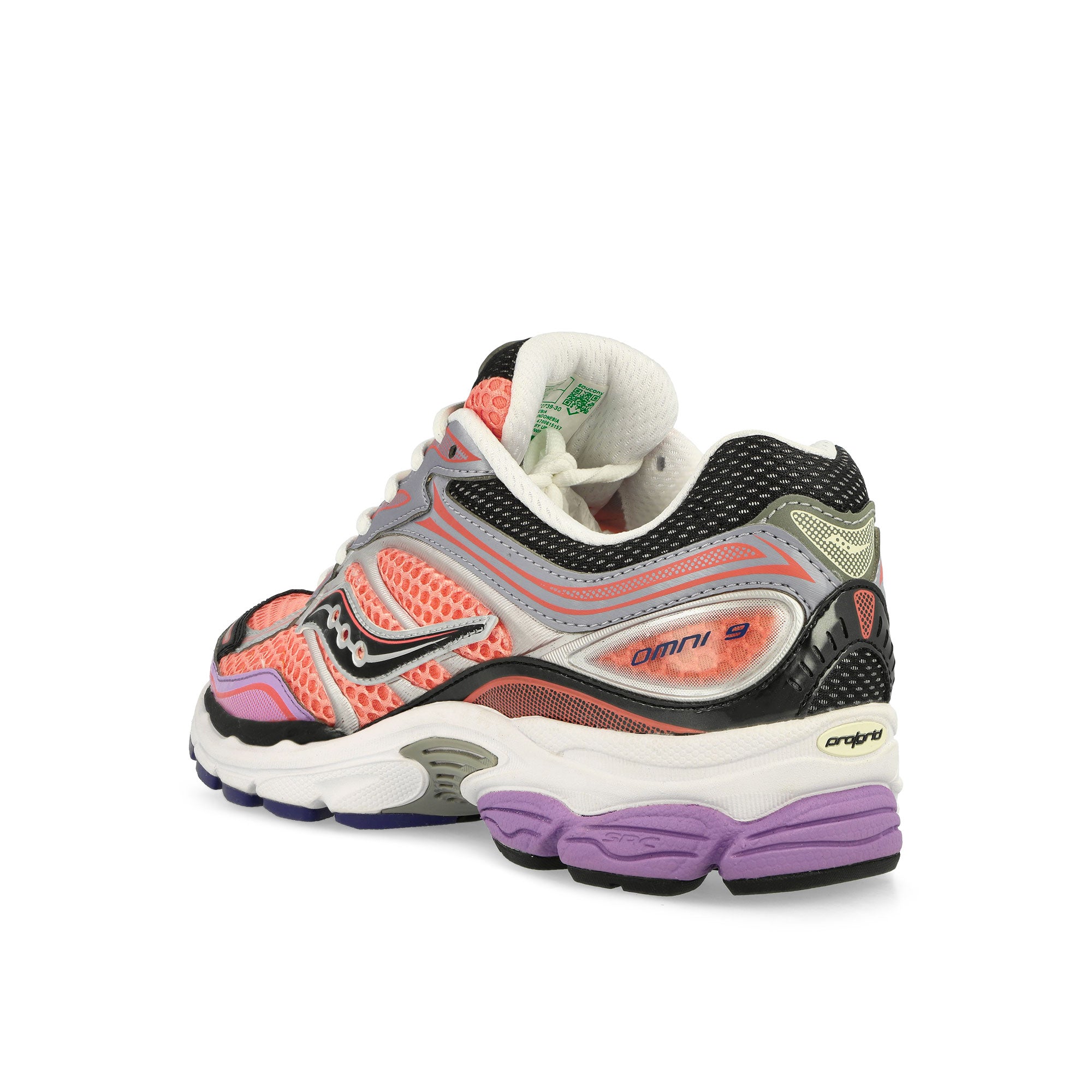 Saucony ProGrid Omni 9 Pink / Purple Low Top Sneaker S70739-30 Material | Overkill