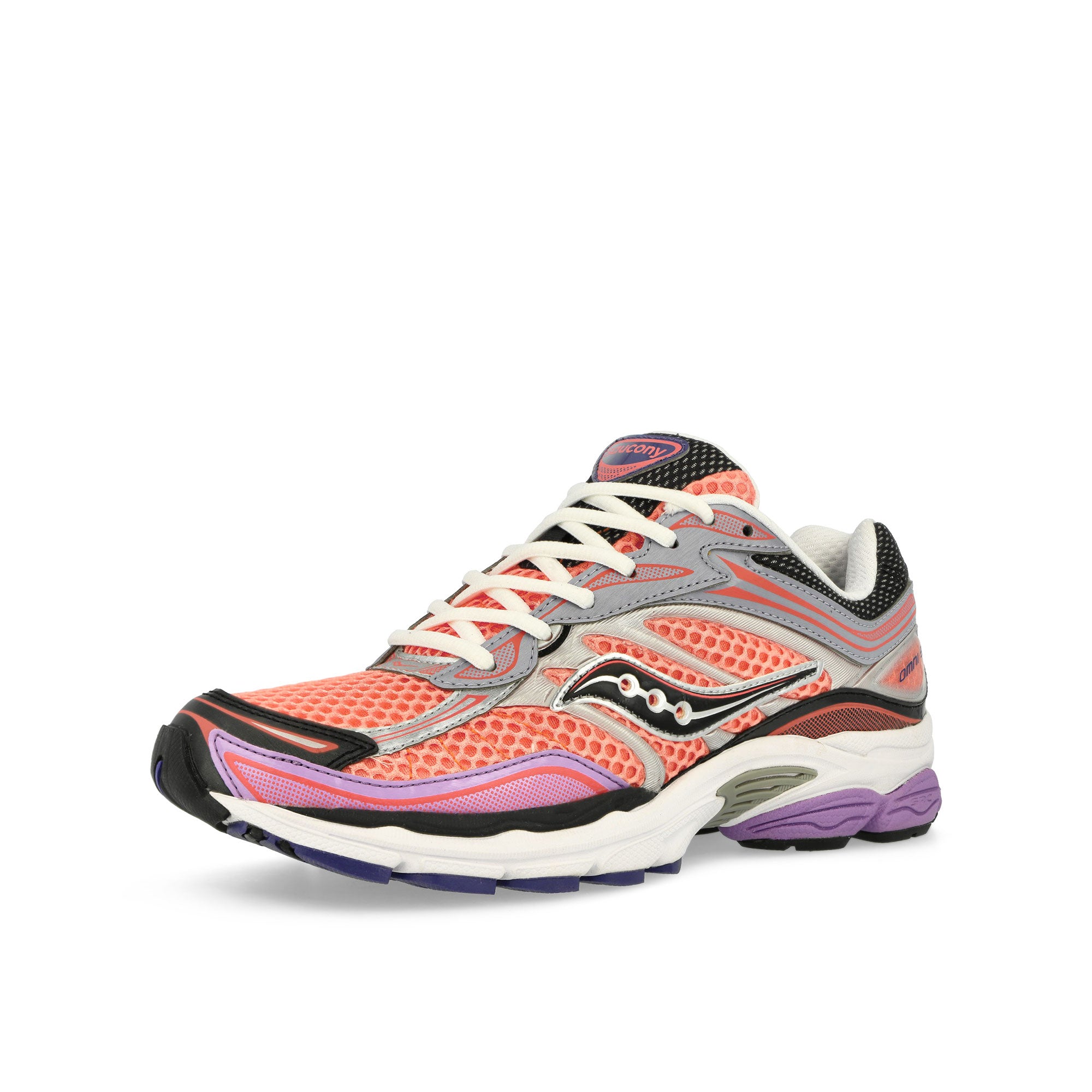 Saucony ProGrid Omni 9 Pink / Purple Low Top Sneaker S70739-30 Close-up | Overkill