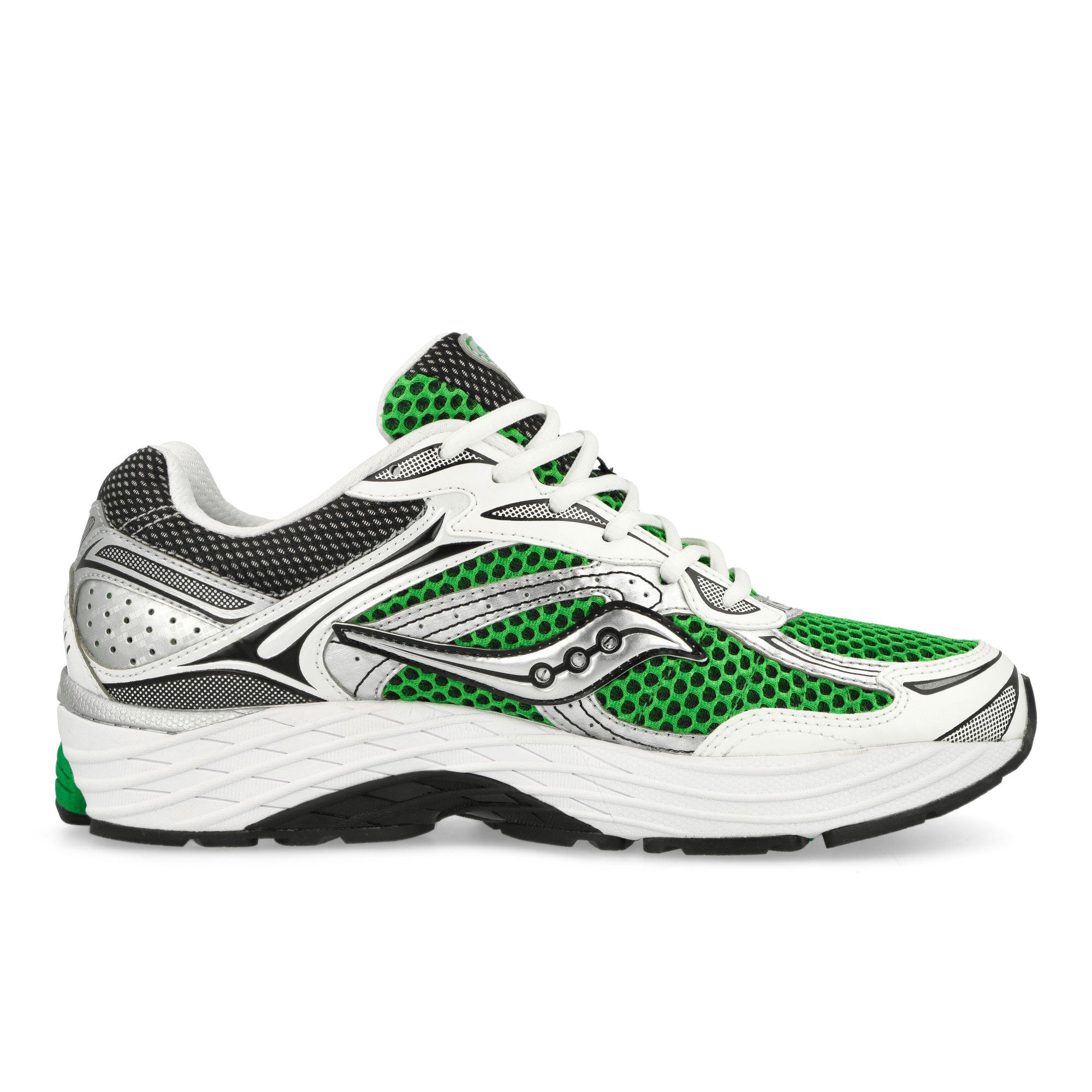 Saucony Progrid Omni 9 Green / Silver Low Top Sneakers Silhouette | Overkill
