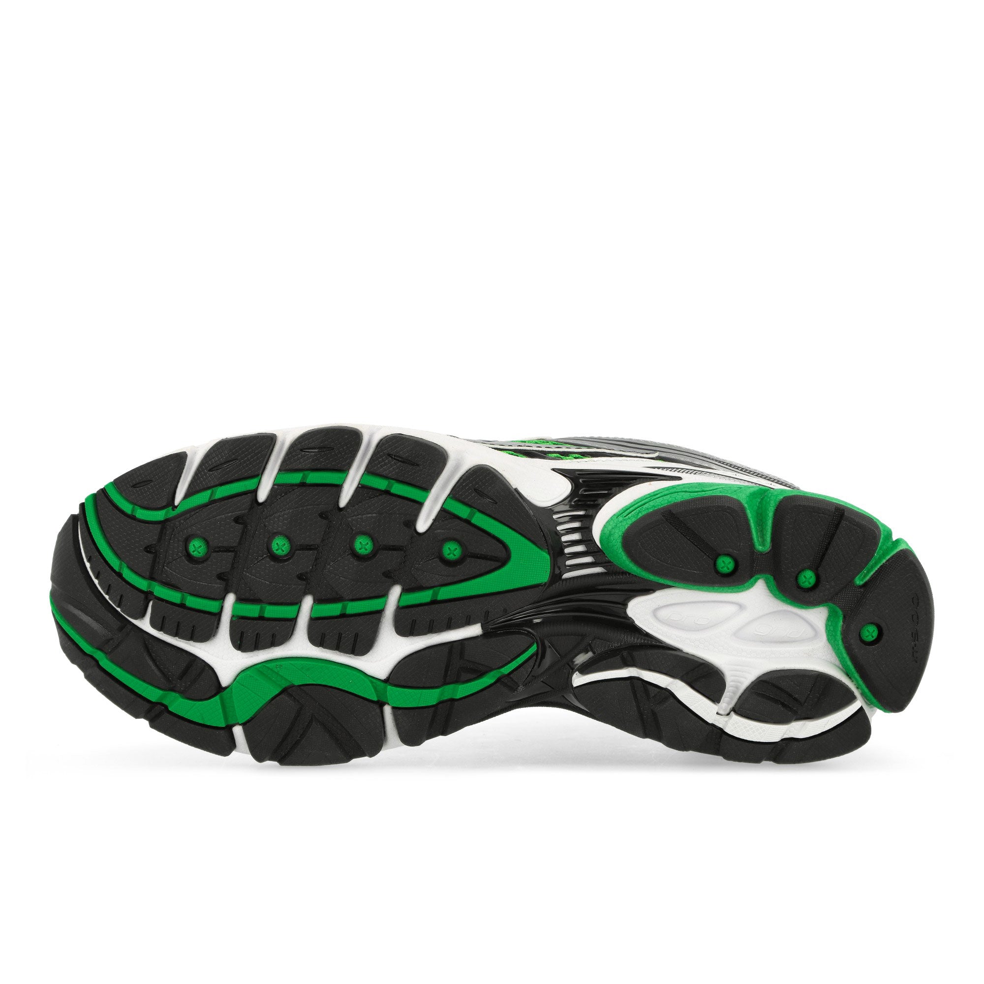 Saucony Progrid Omni 9 Green / Silver Low Top Sneakers Detail View 1 | Overkill