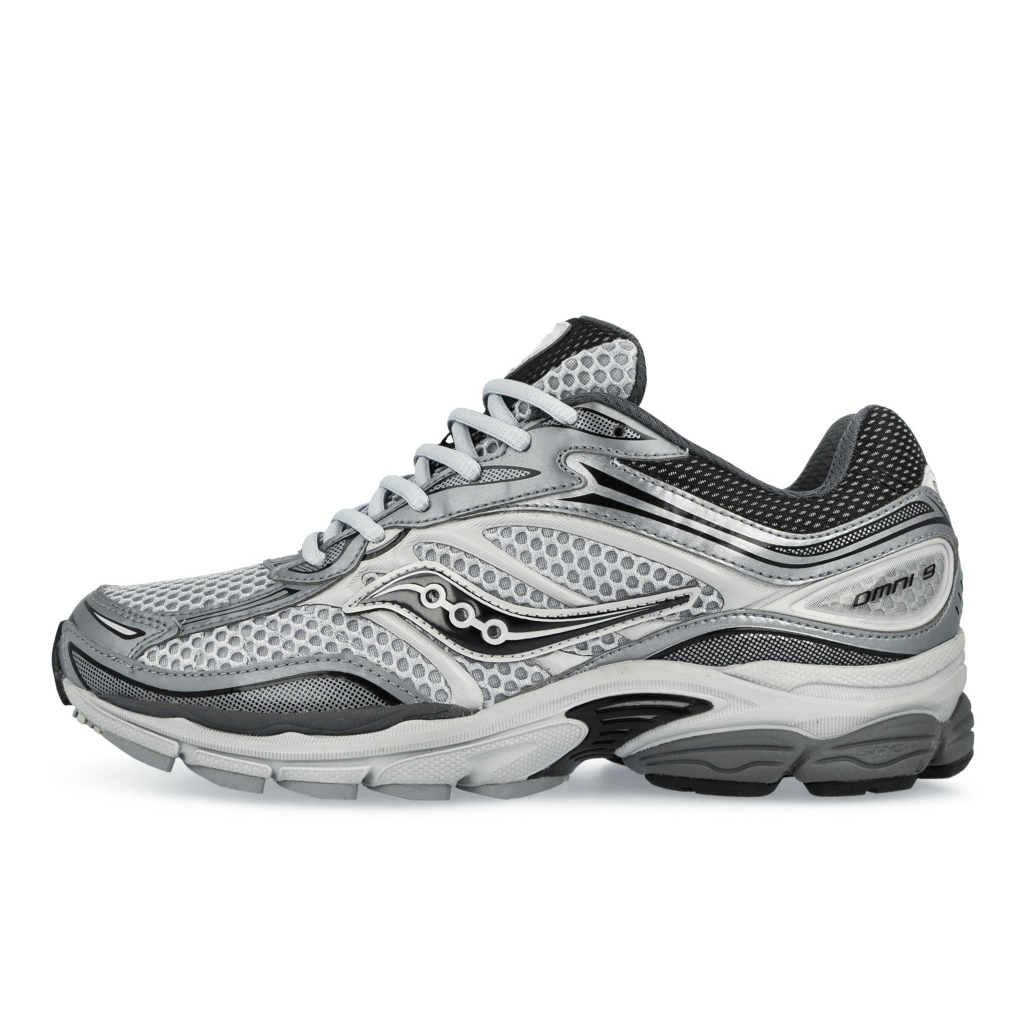 Saucony ProGrid Omni 9 Microchip / Grey Low Top Sneakers S70739-8 | Overkill