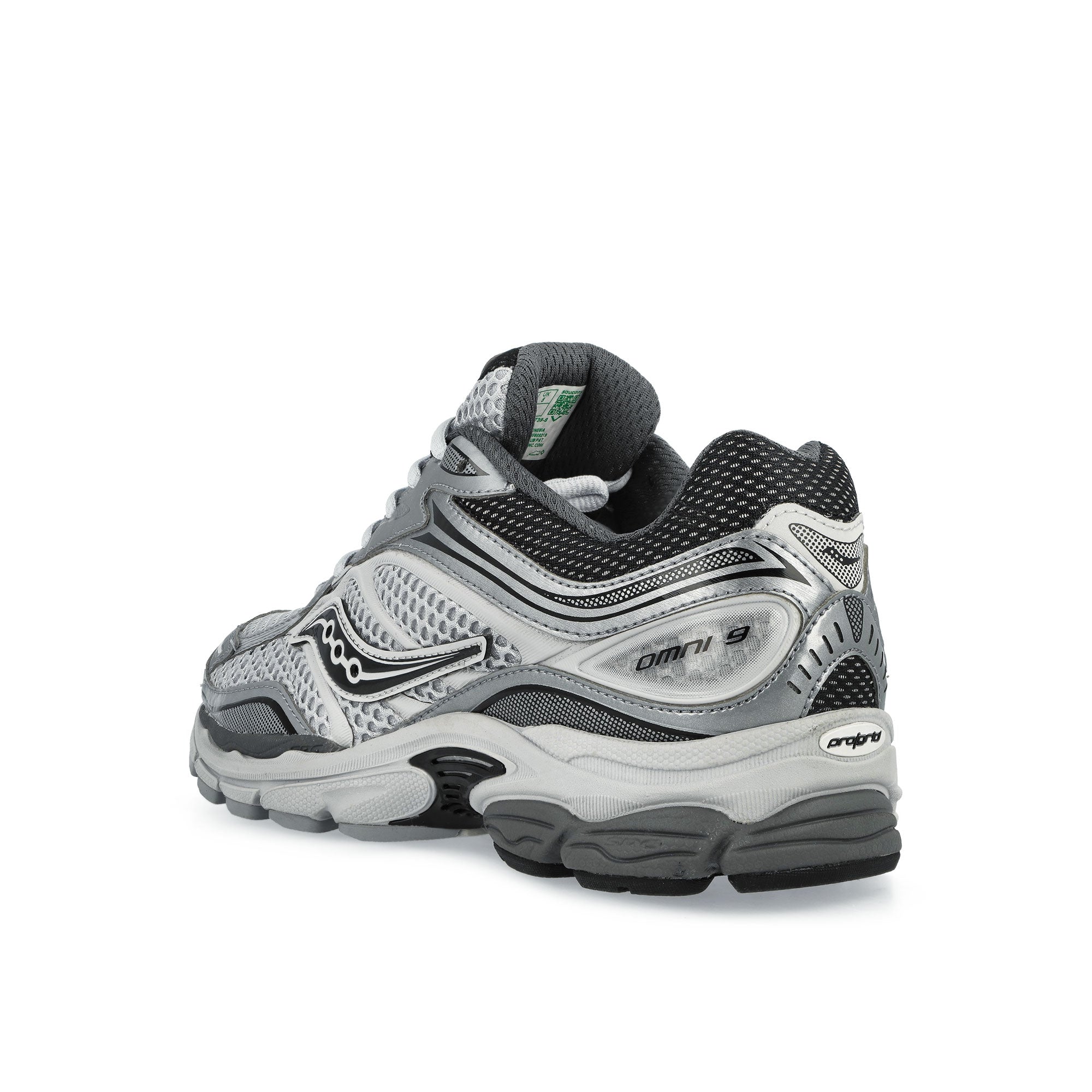 Saucony ProGrid Omni 9 Microchip / Grey Low Top Sneakers Material | Overkill