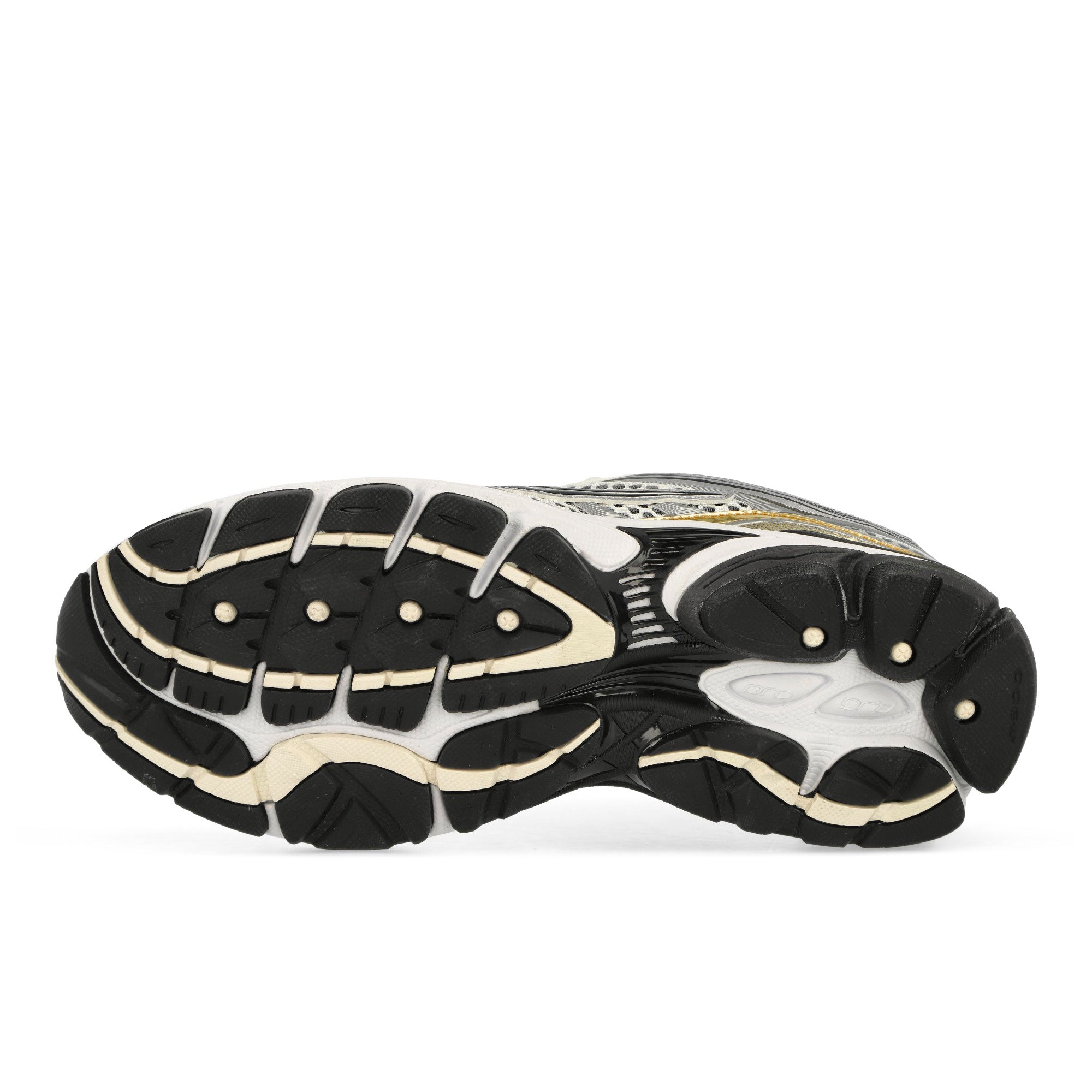 Saucony Progrid Omni 9 Silver / Gold Low Top Sneakers Detail View 1 | Overkill