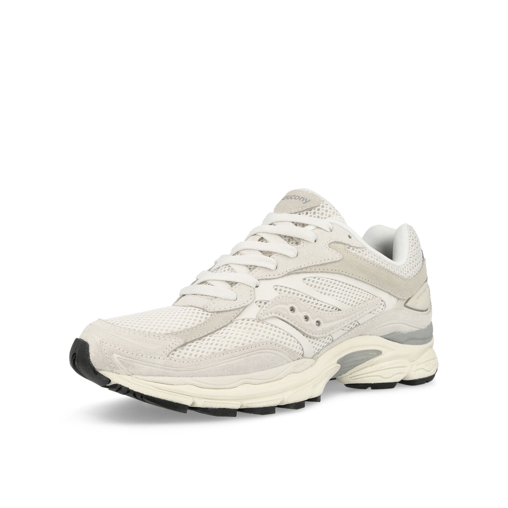 Saucony Progrid Omni 9 White Low Top Sneakers Close Up | Overkill