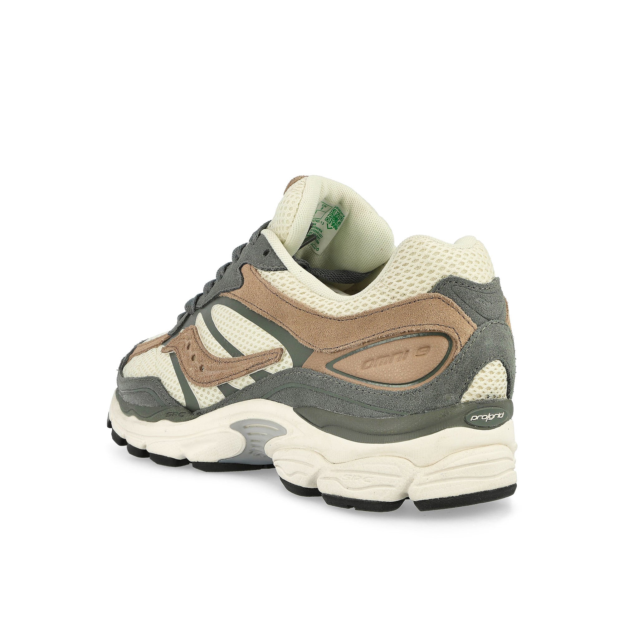 Saucony Progrid Omni 9 Cream / Green Low Top Sneakers Material | Overkill