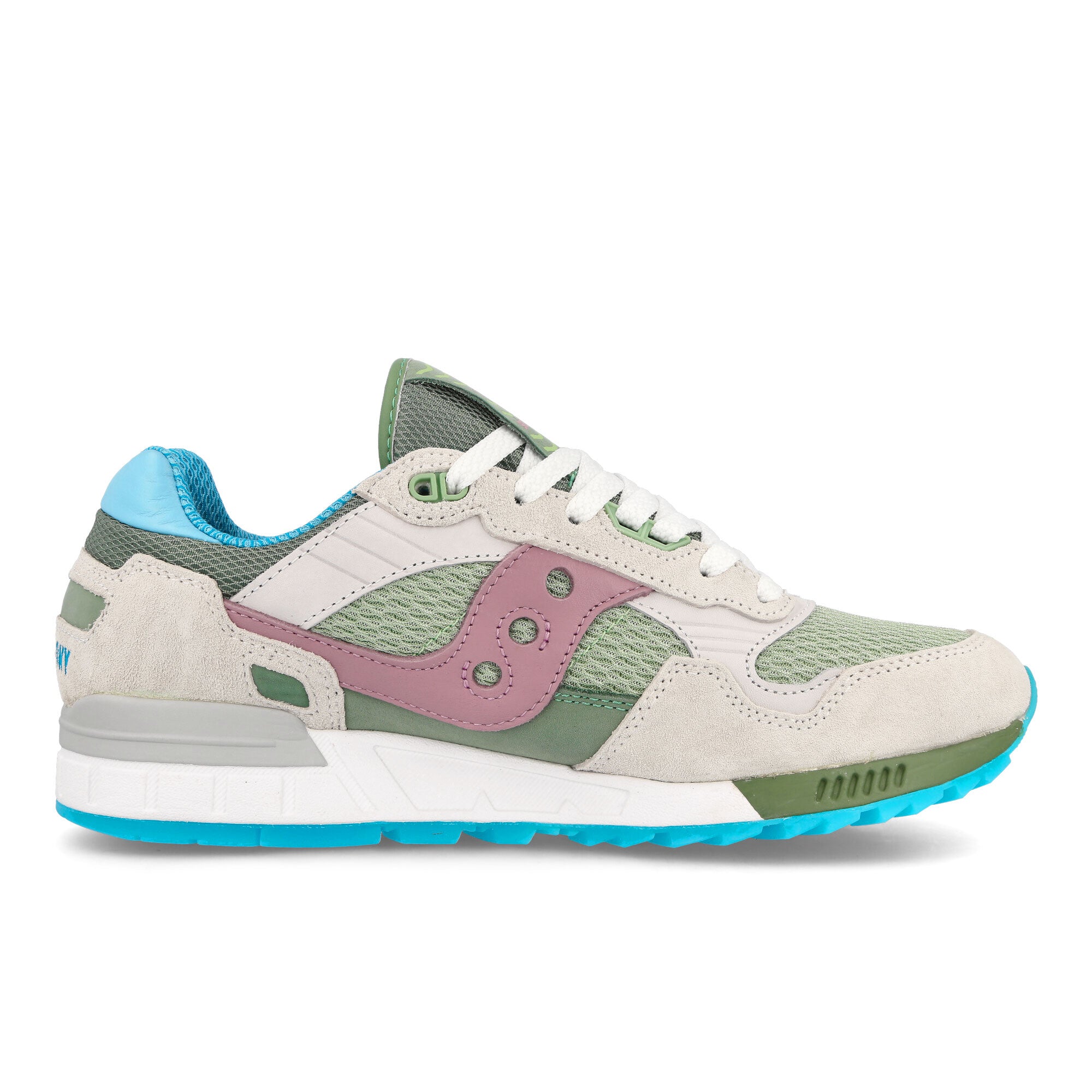 Saucony Shadow 5000 White / Multi Low Top Sneakers Silhouette | Overkill