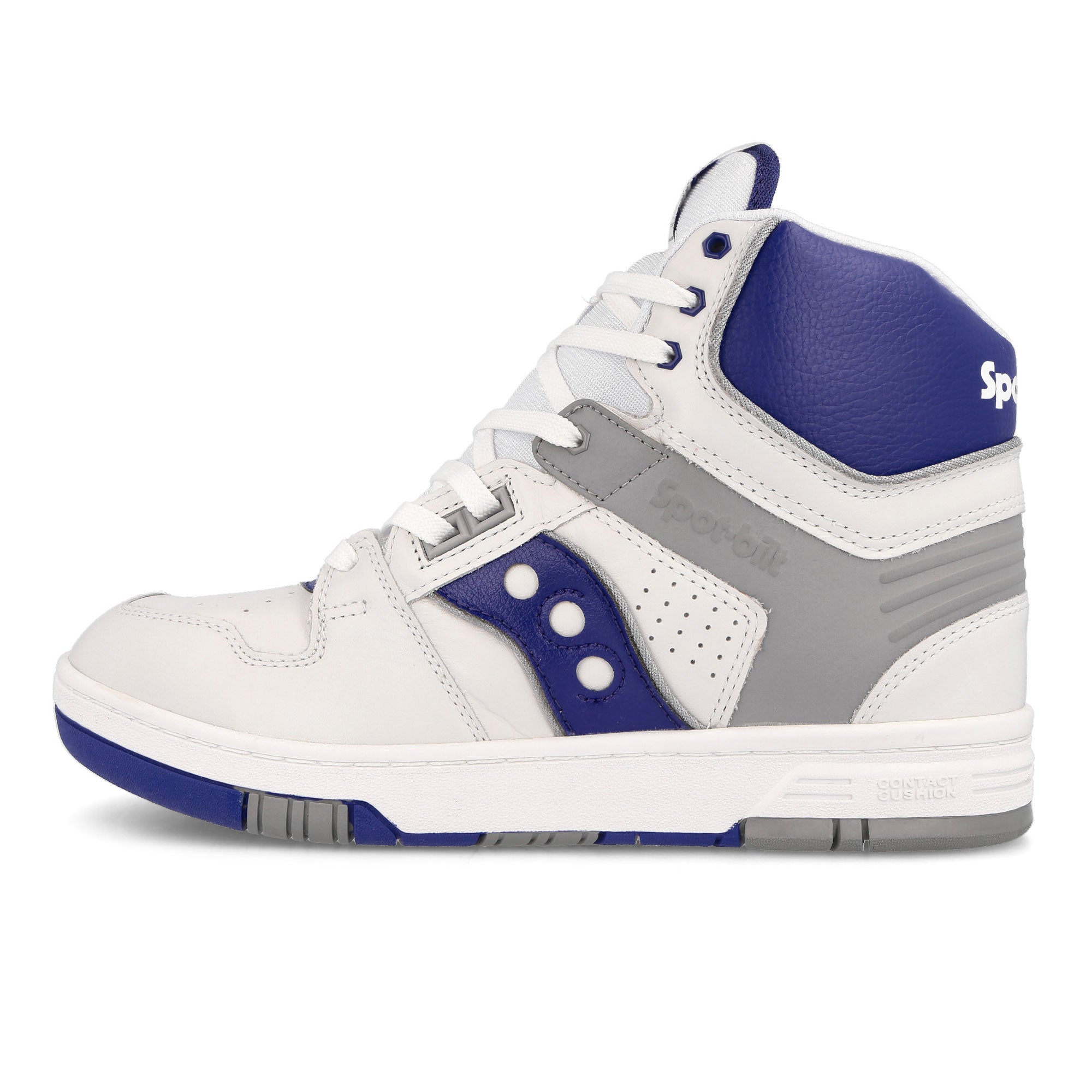 Saucony Sonic High White-Royal High Top Sneakers S70748-1 | Overkill