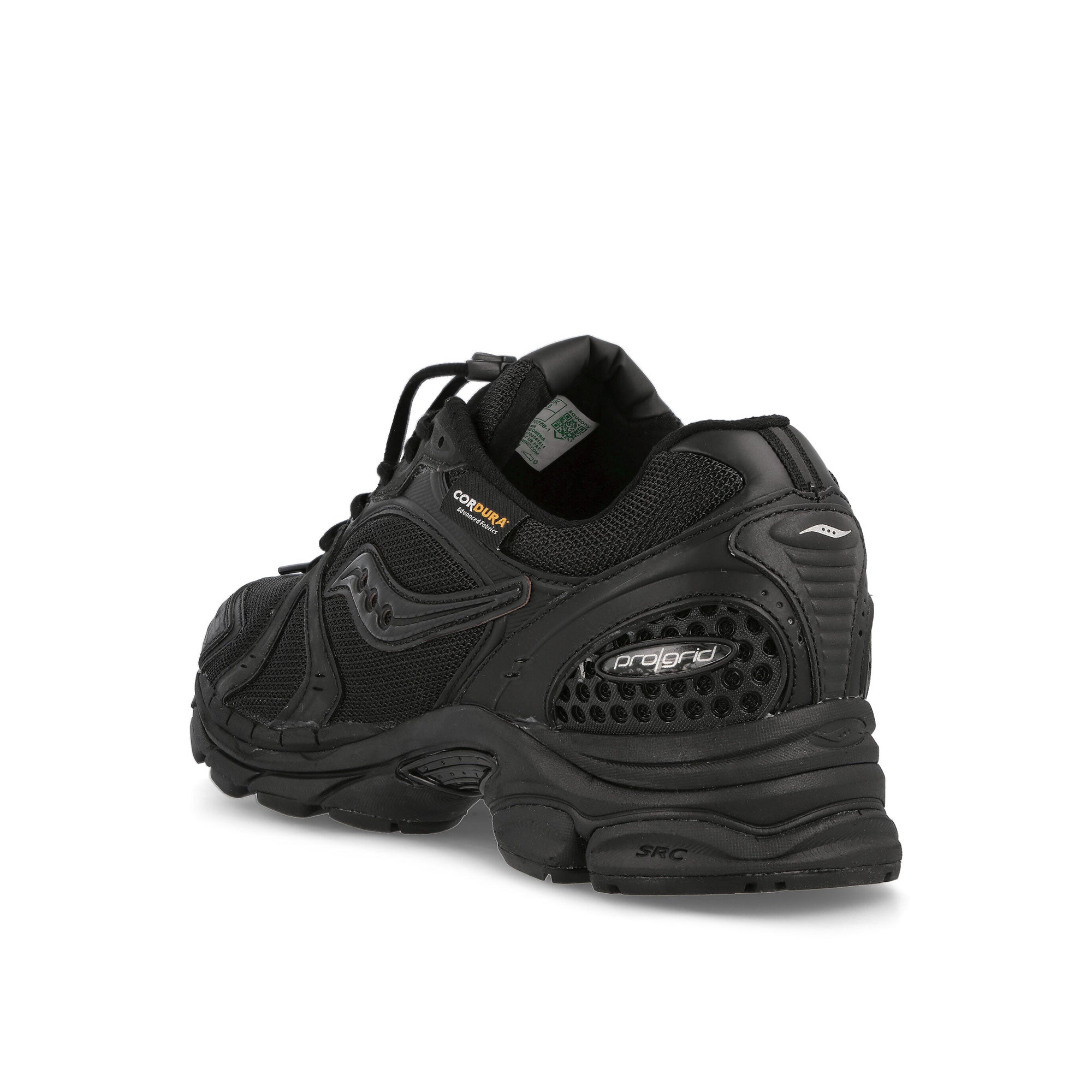Saucony Progrid Triumph 4 Gorpcore Black Low Top Sneakers Material | Overkill