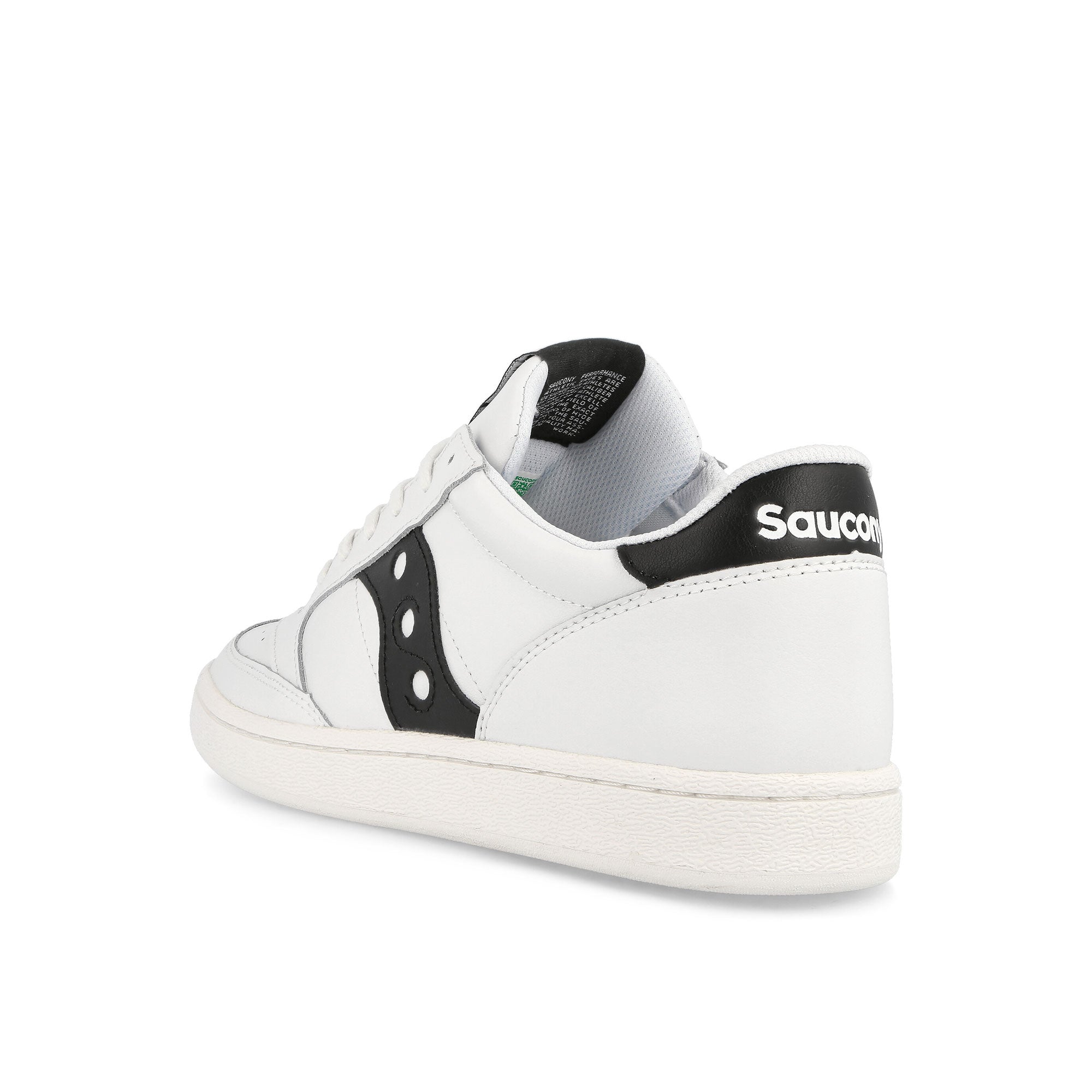 Saucony Jazz Court White-Black Low Top Sneakers Material | Overkill