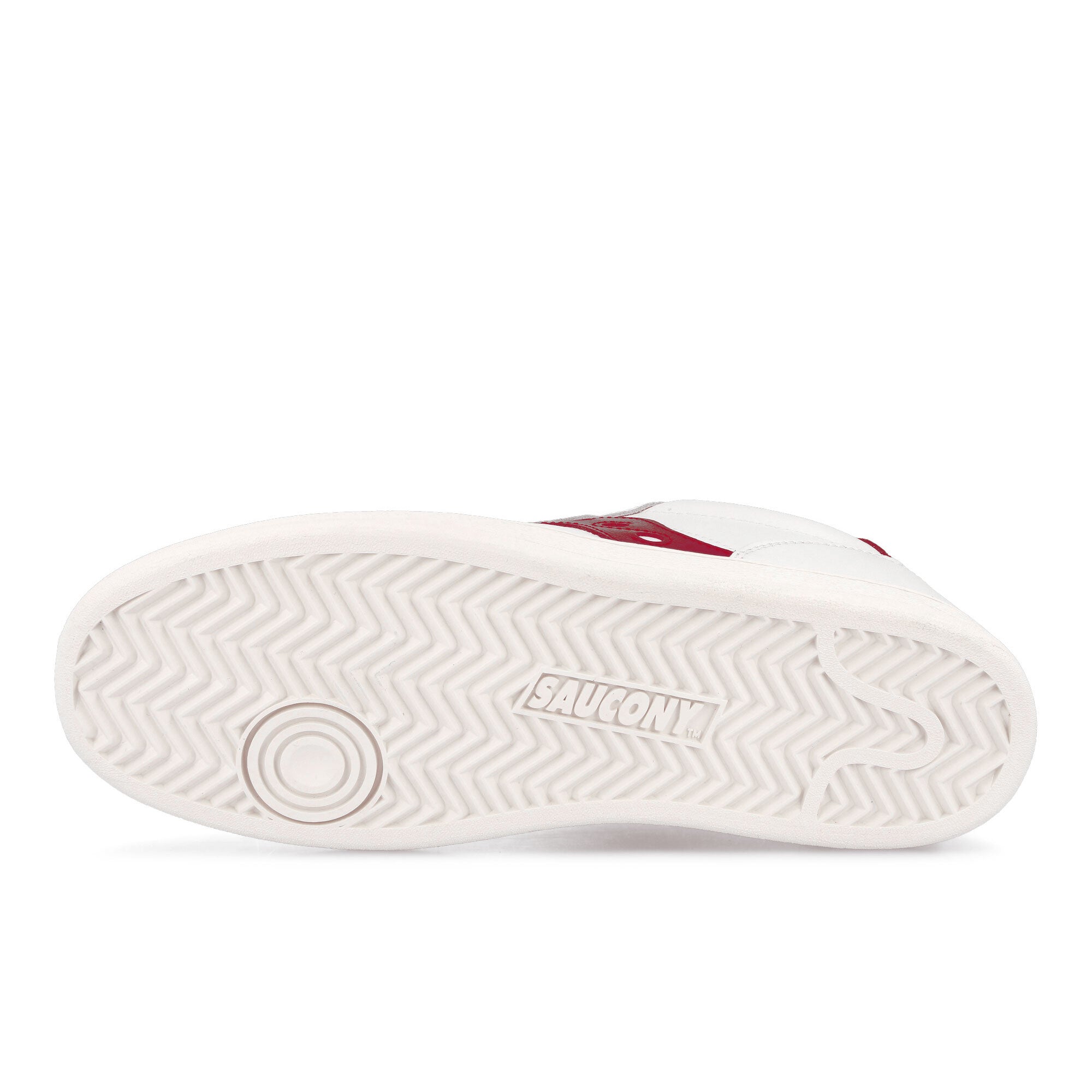 Saucony Jazz Court White-Red Low Top Sneakers Detail View 1 | Overkill