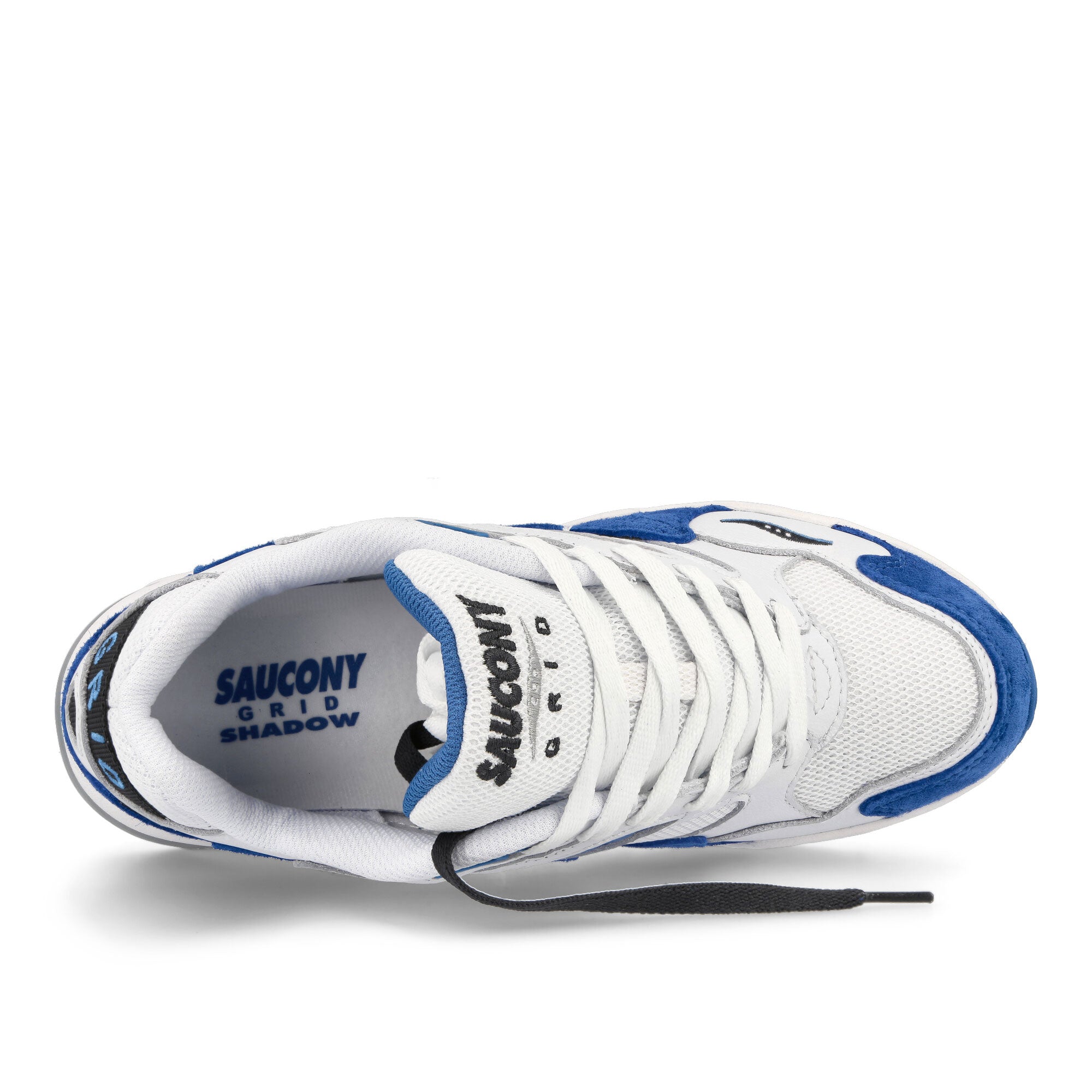 Saucony Grid Shadow 2 OG White-Blue Low Top Sneakers Detailfoto | Overkill