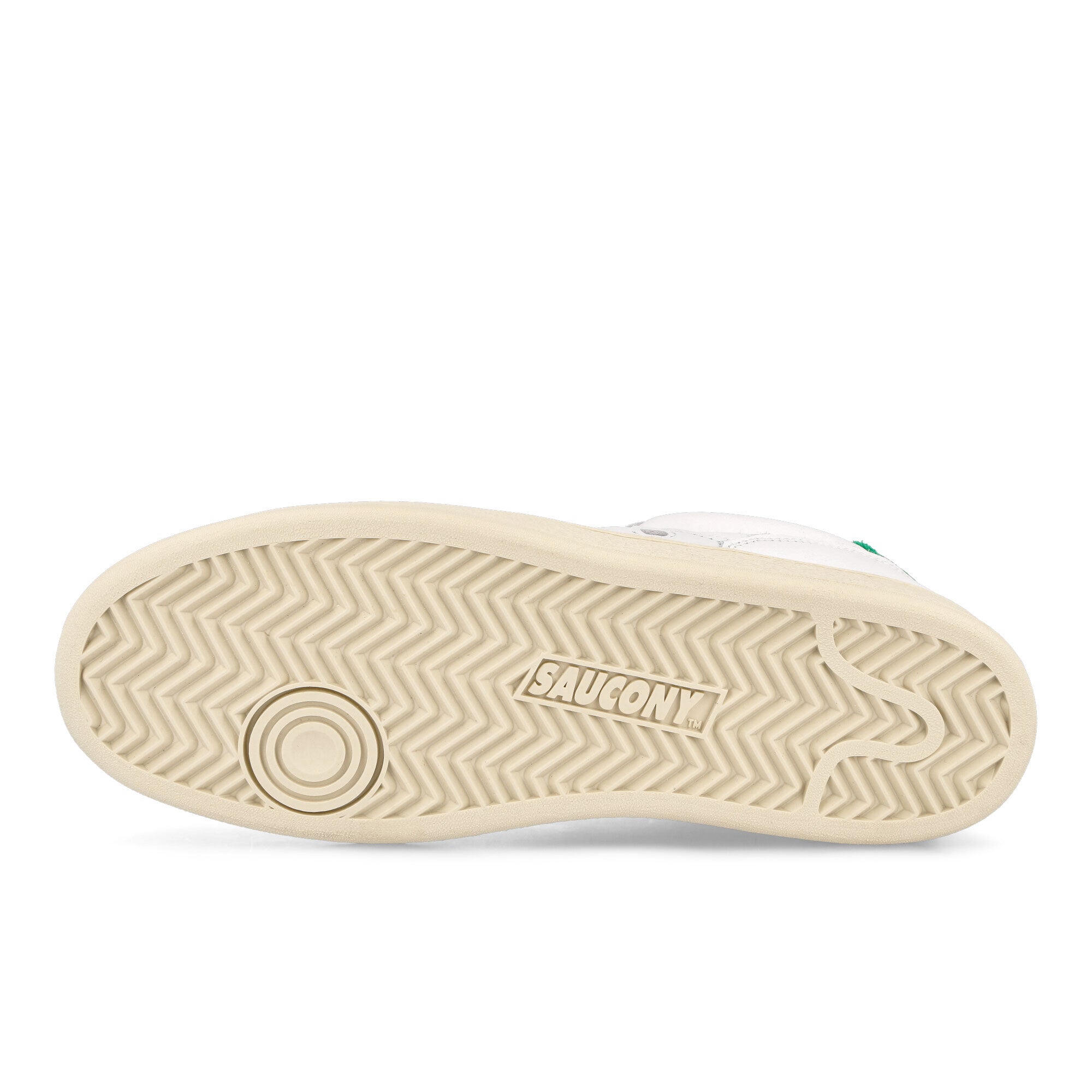 Saucony Jazz Court White-Green Low Top Sneakers Detail View 1 | Overkill