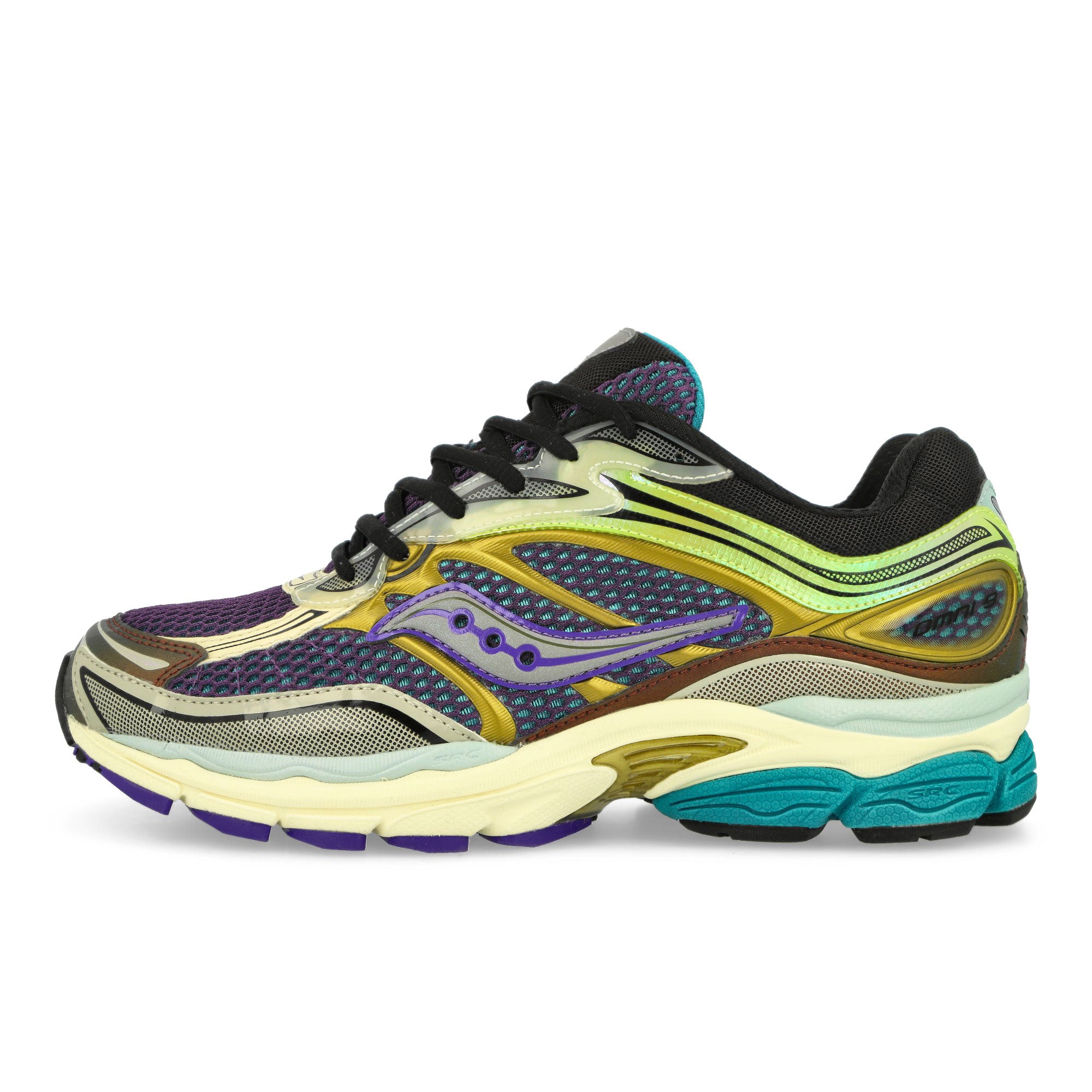 Saucony Progrid Omni 9 Purple / Yellow Sneakers S70783-1 | Overkill