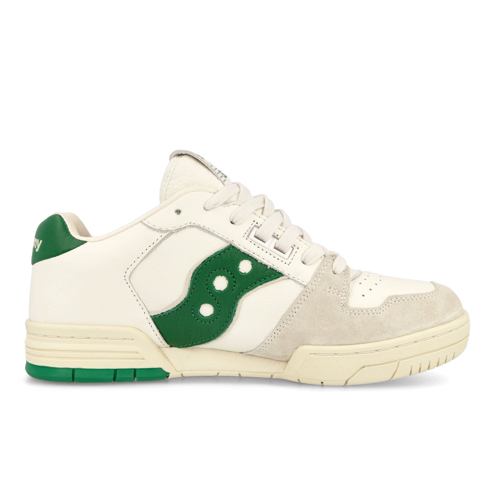 Saucony Sonic Low Beige-Green Low Top Sneakers Silhouette | Overkill