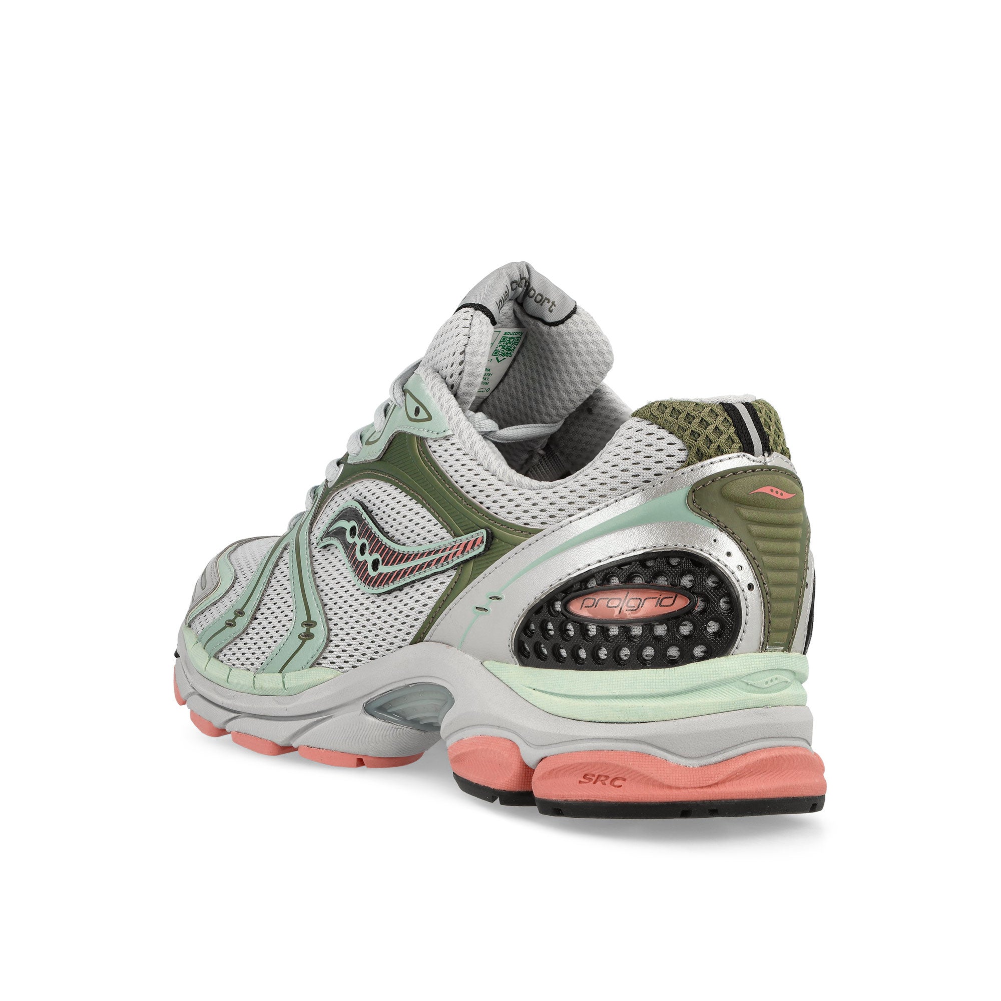 Saucony Progrid Triumph 4 Grey / Green Low Top Sneakers Material | Overkill