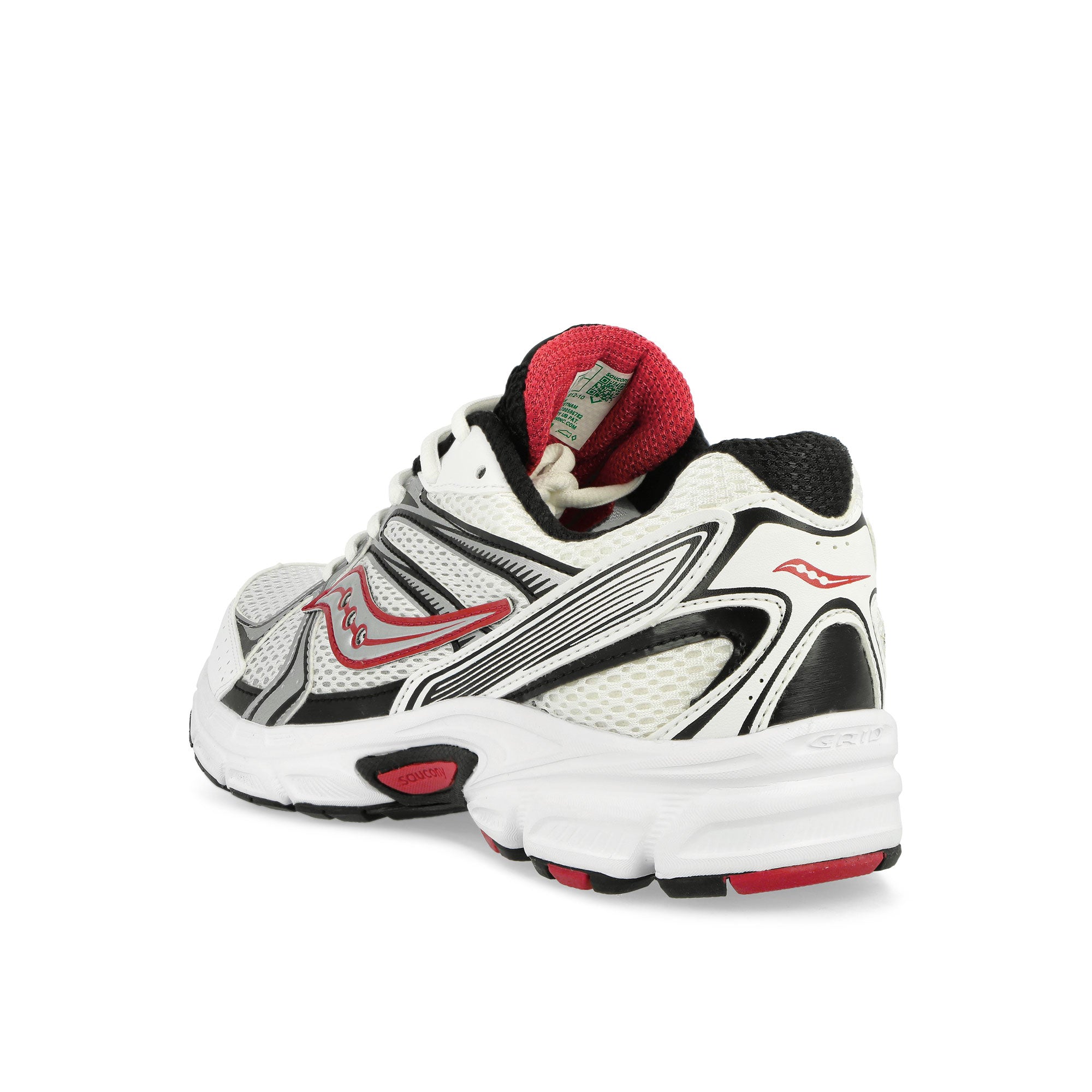 Saucony Ride Millennium White / Silver Red Low Top Sneakers Material | Overkill