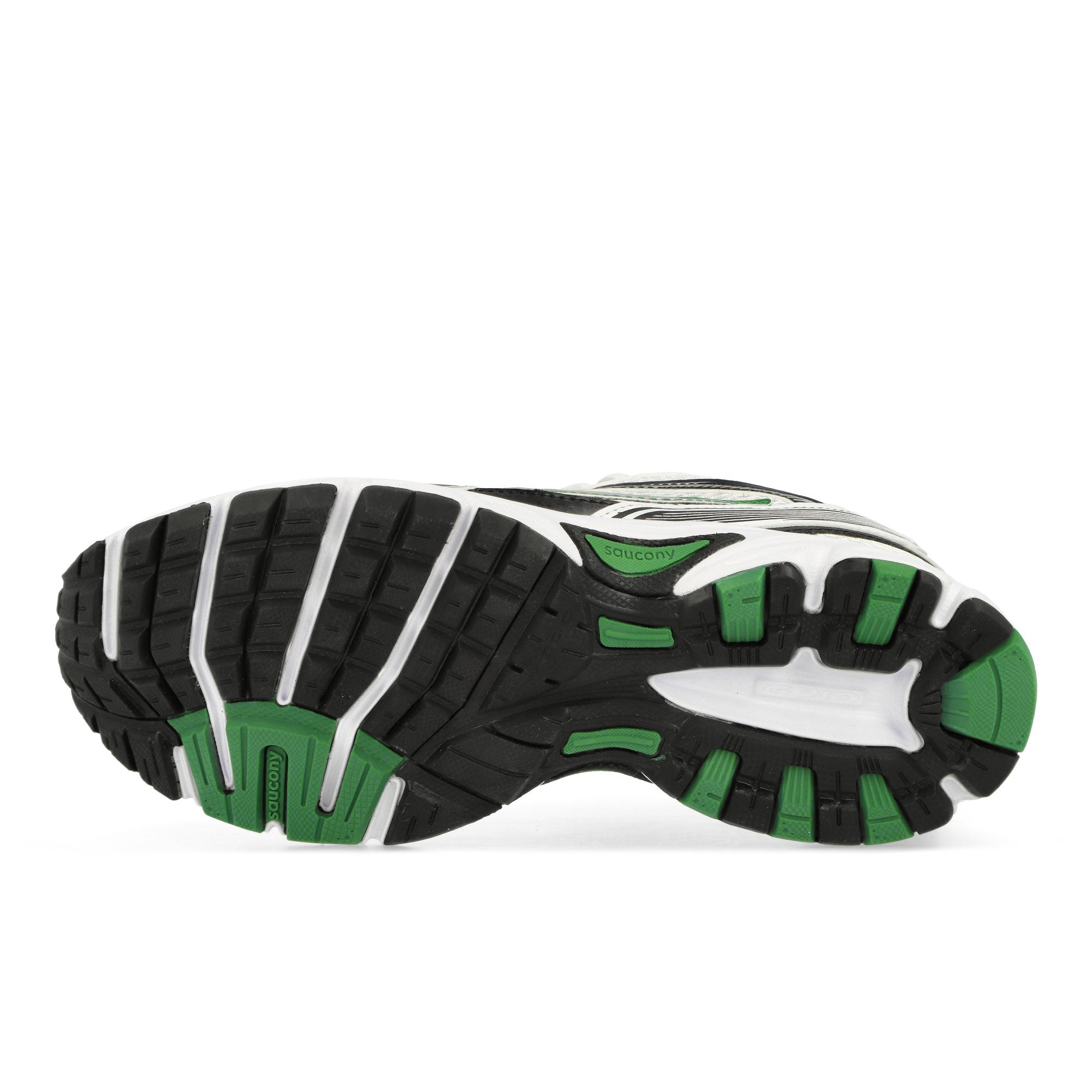 Saucony Ride Millennium White / Green Low Top Sneakers Detail View 1 | Overkill