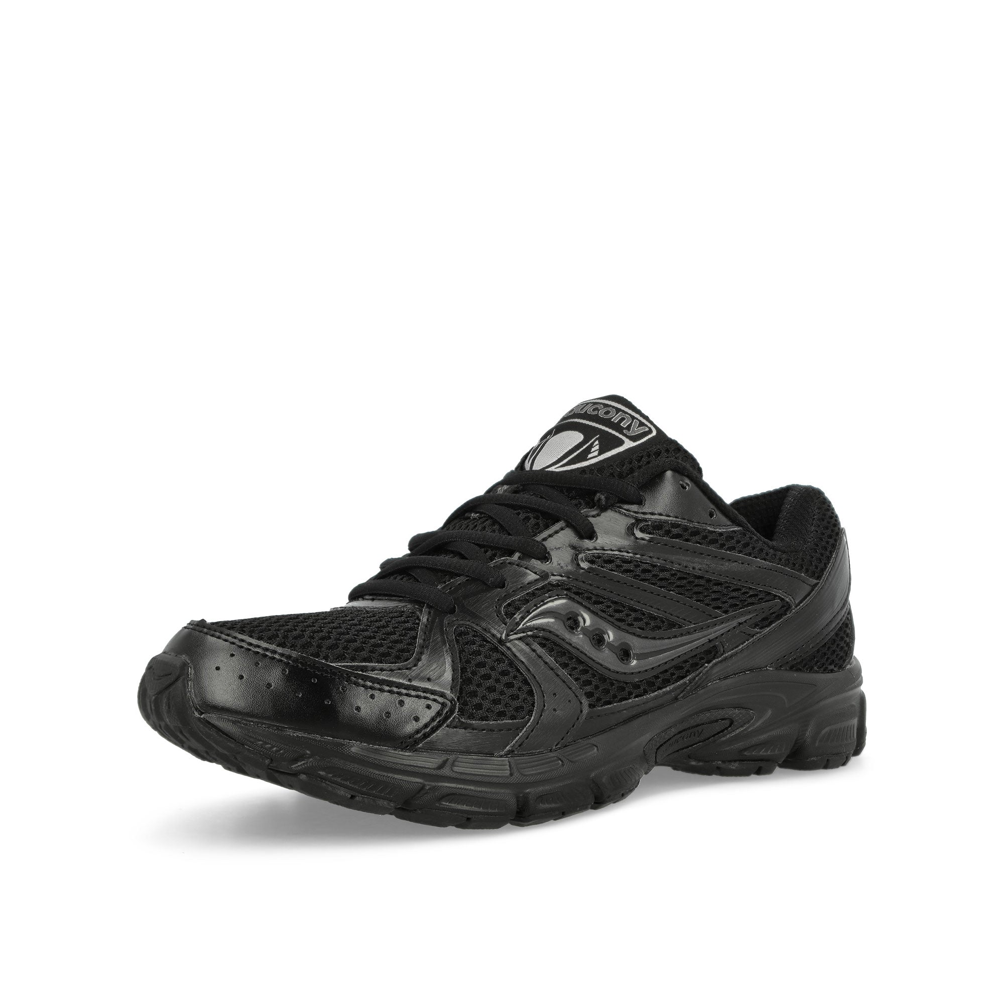 Saucony Ride Millennium Black Low Top Sneakers Close Up | Overkill