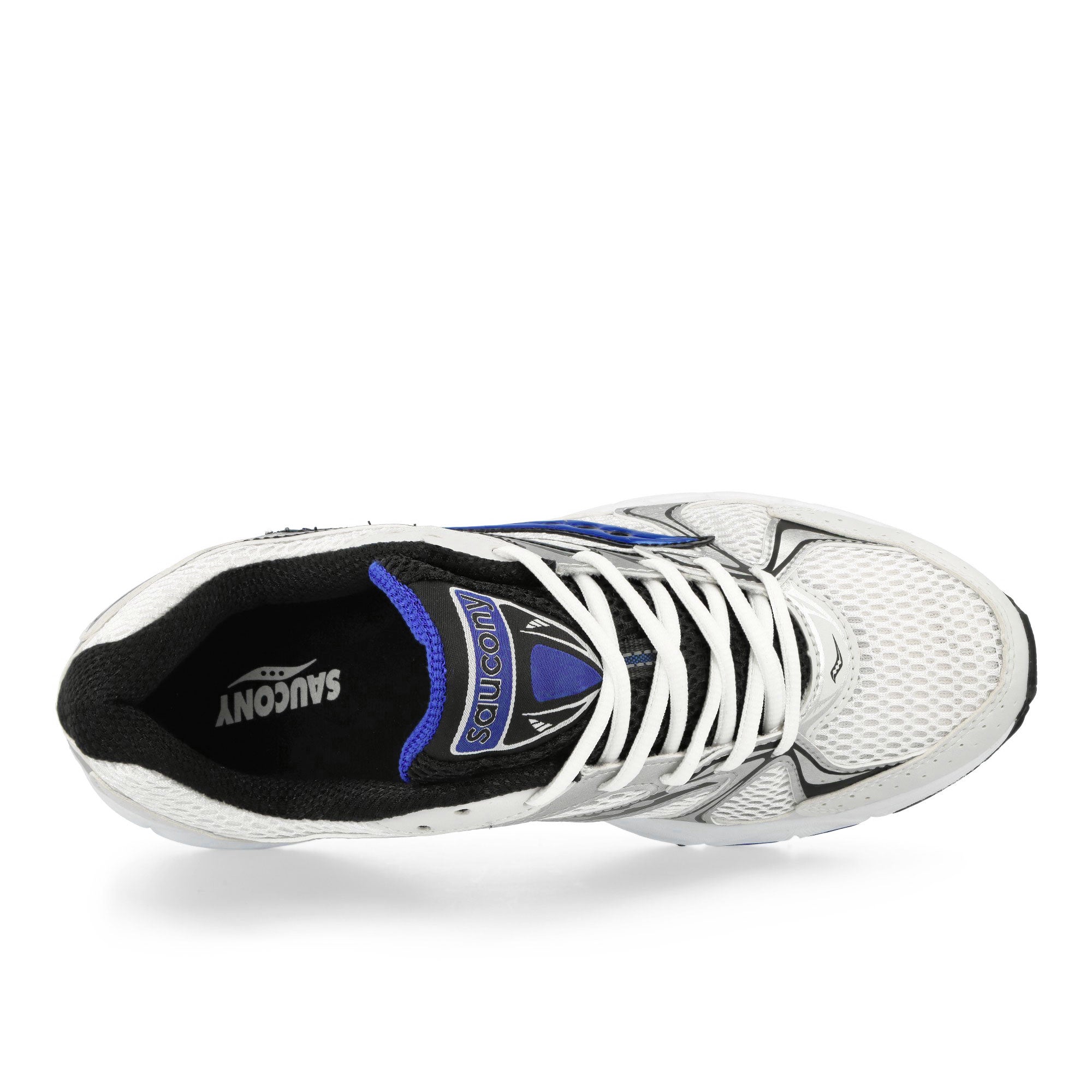 Saucony Ride Millennium White / Royal Low Top Sneakers Detailfoto | Overkill