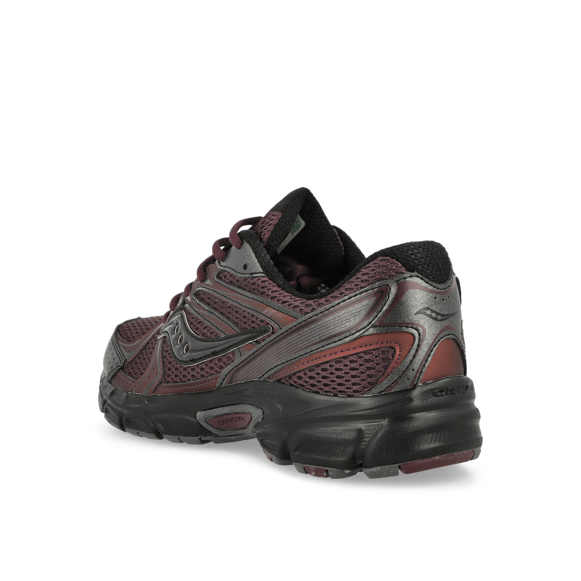 Saucony Ride Millennium Brown / Metallic Low Top Sneakers Material | Overkill