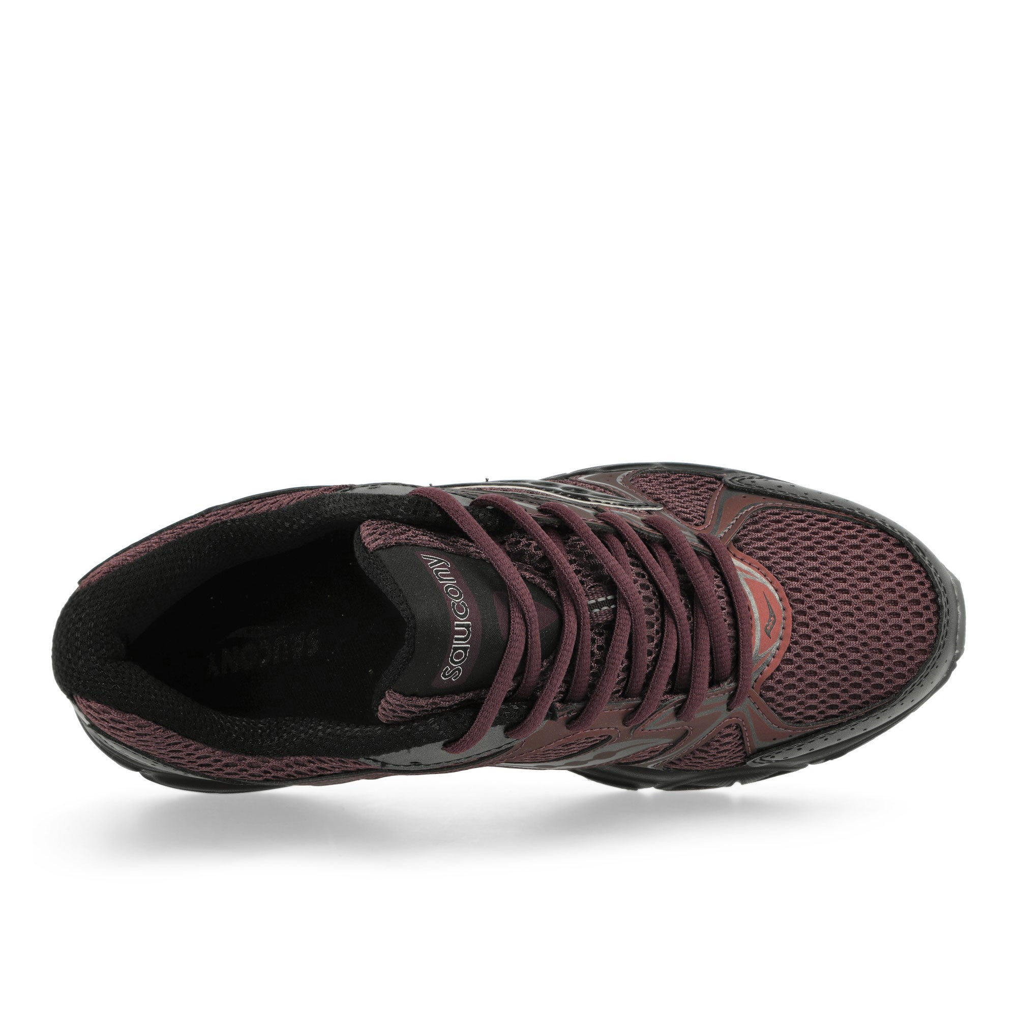 Saucony Ride Millennium Brown / Metallic Low Top Sneakers Detailfoto | Overkill