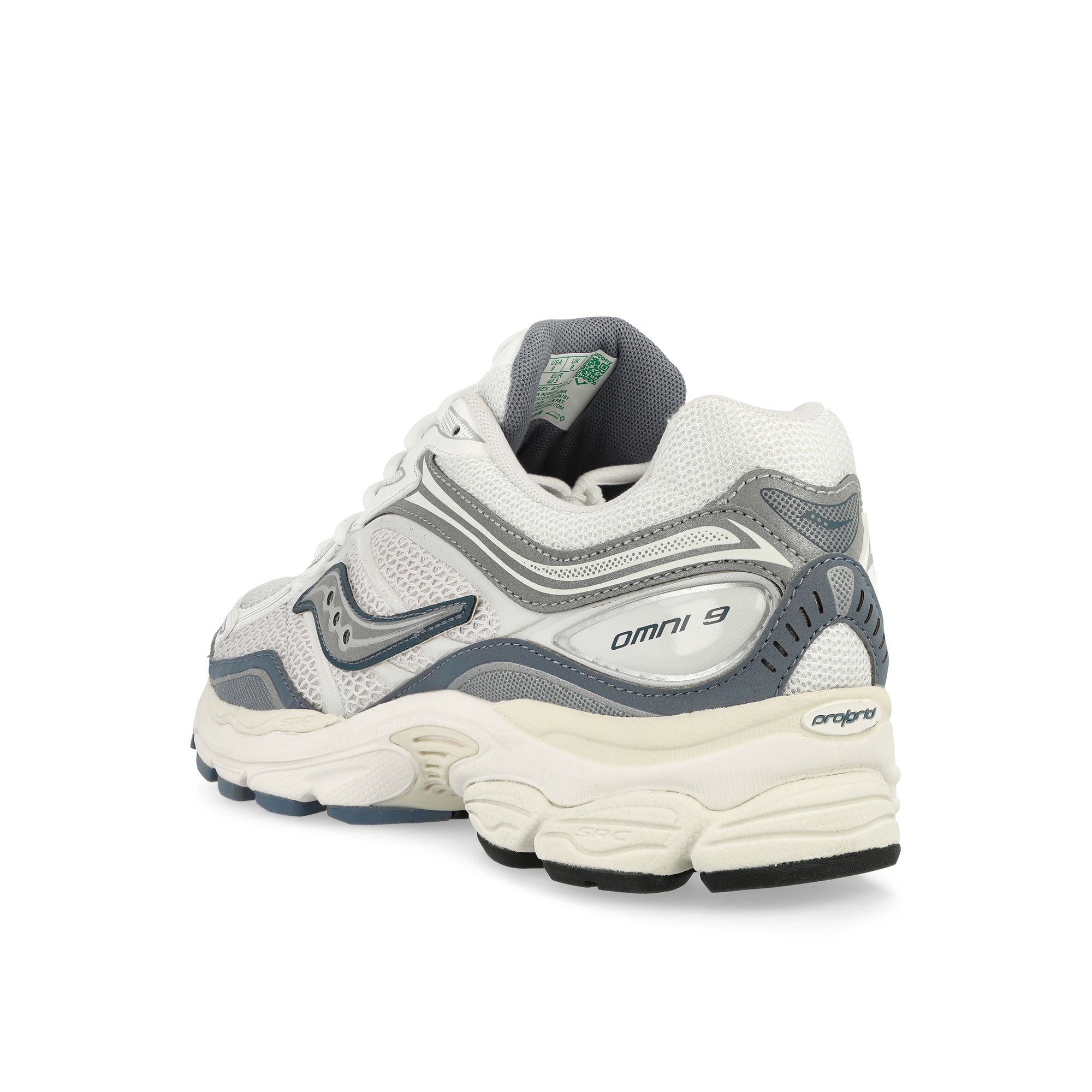 Saucony Progrid Omni 9 White Low Top Sneakers Material | Overkill