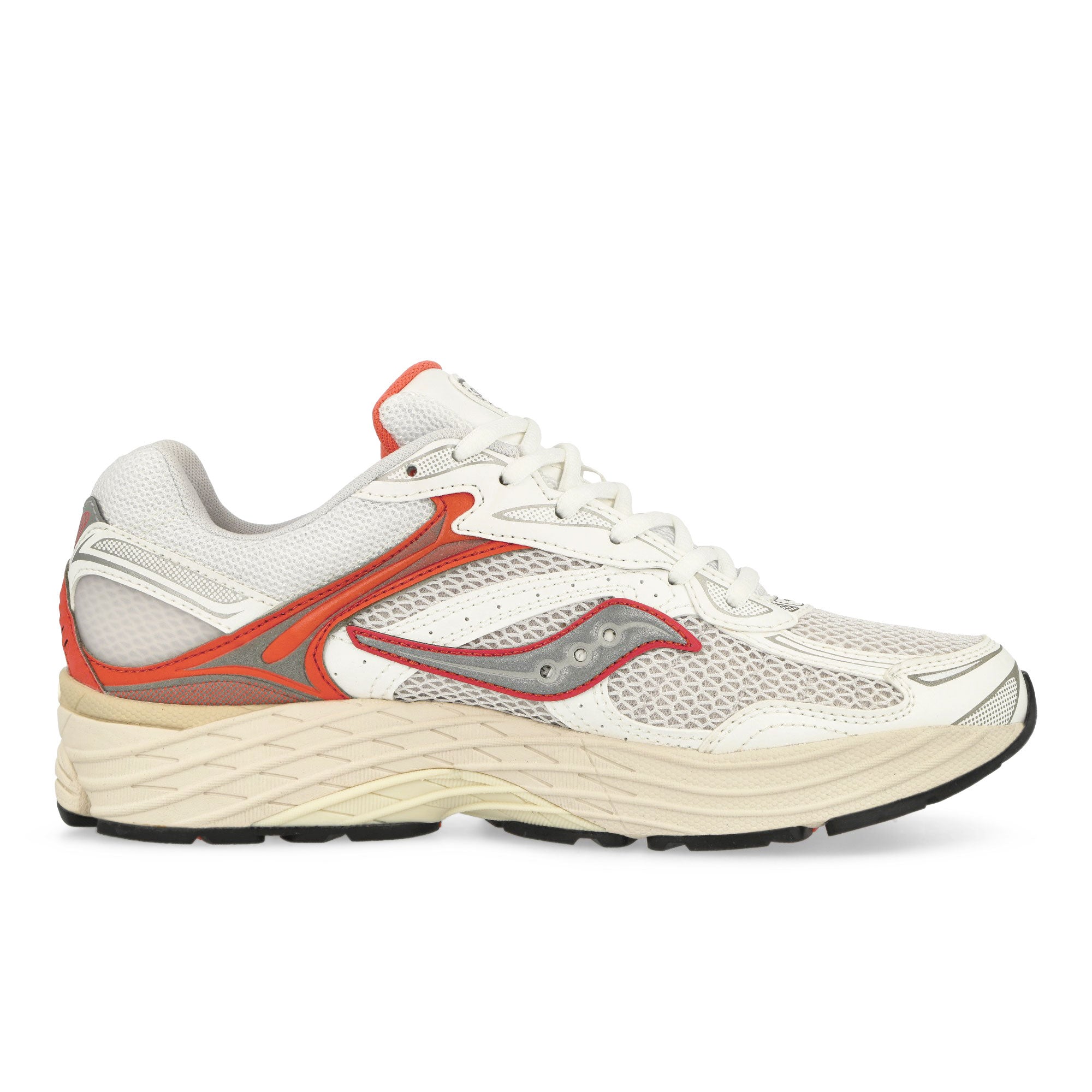 Saucony Progrid Omni 9 Ivory / Coral Low Top Sneakers Silhouette | Overkill