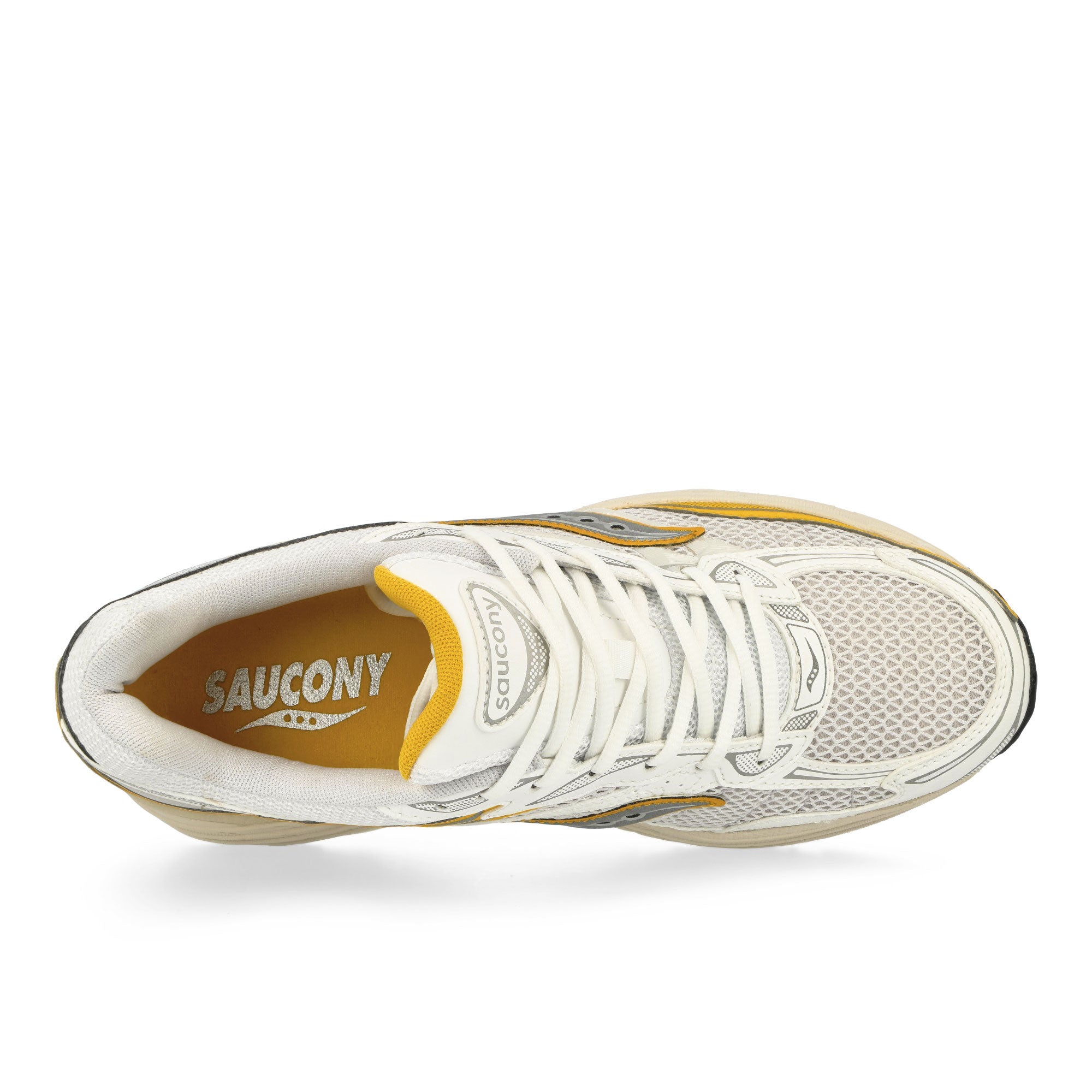 Saucony Progrid Omni 9 Ivory / Pollen Low Top Sneakers Detailfoto | Overkill