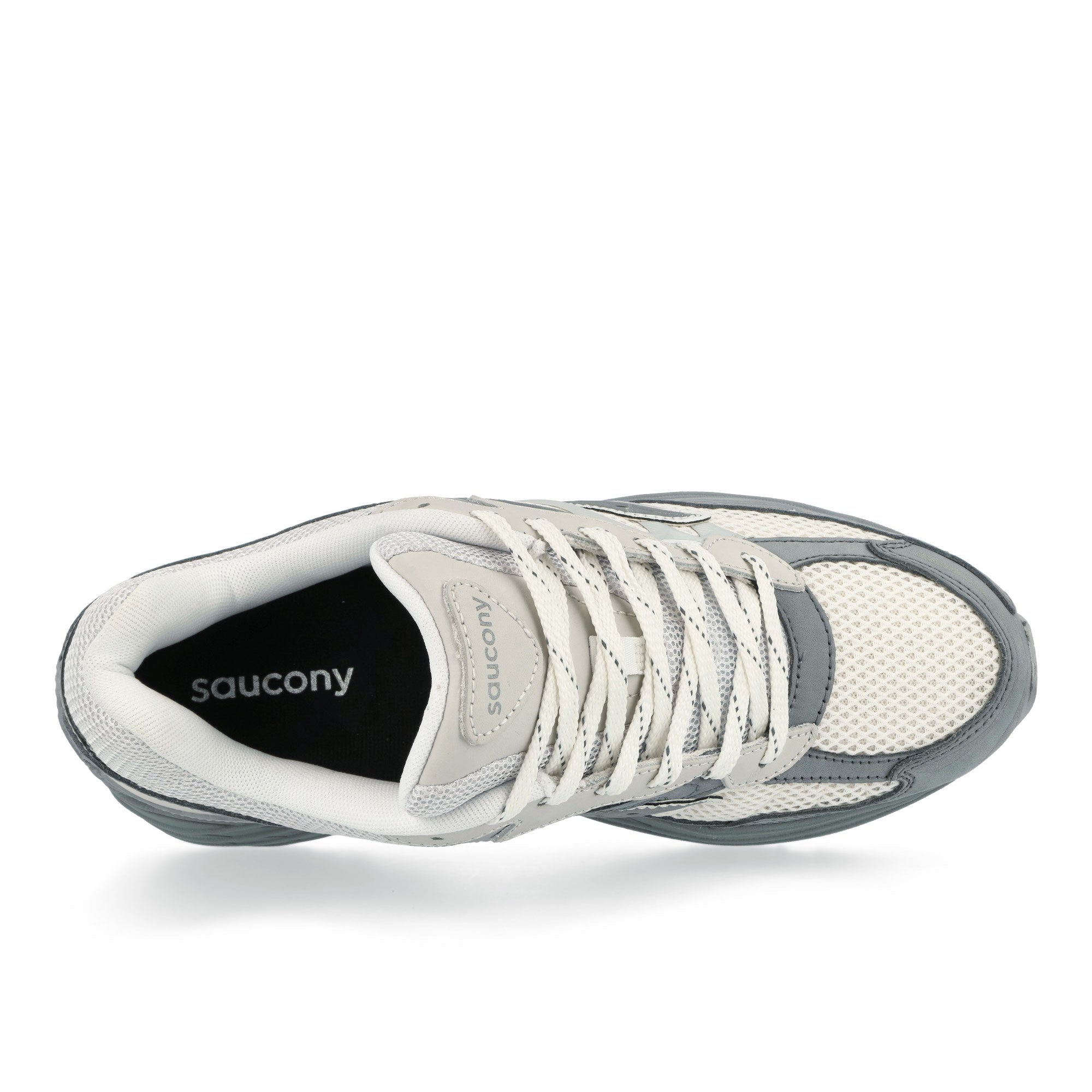 Saucony Progrid Omni 9 Gray Low Top Sneakers Detailfoto | Overkill