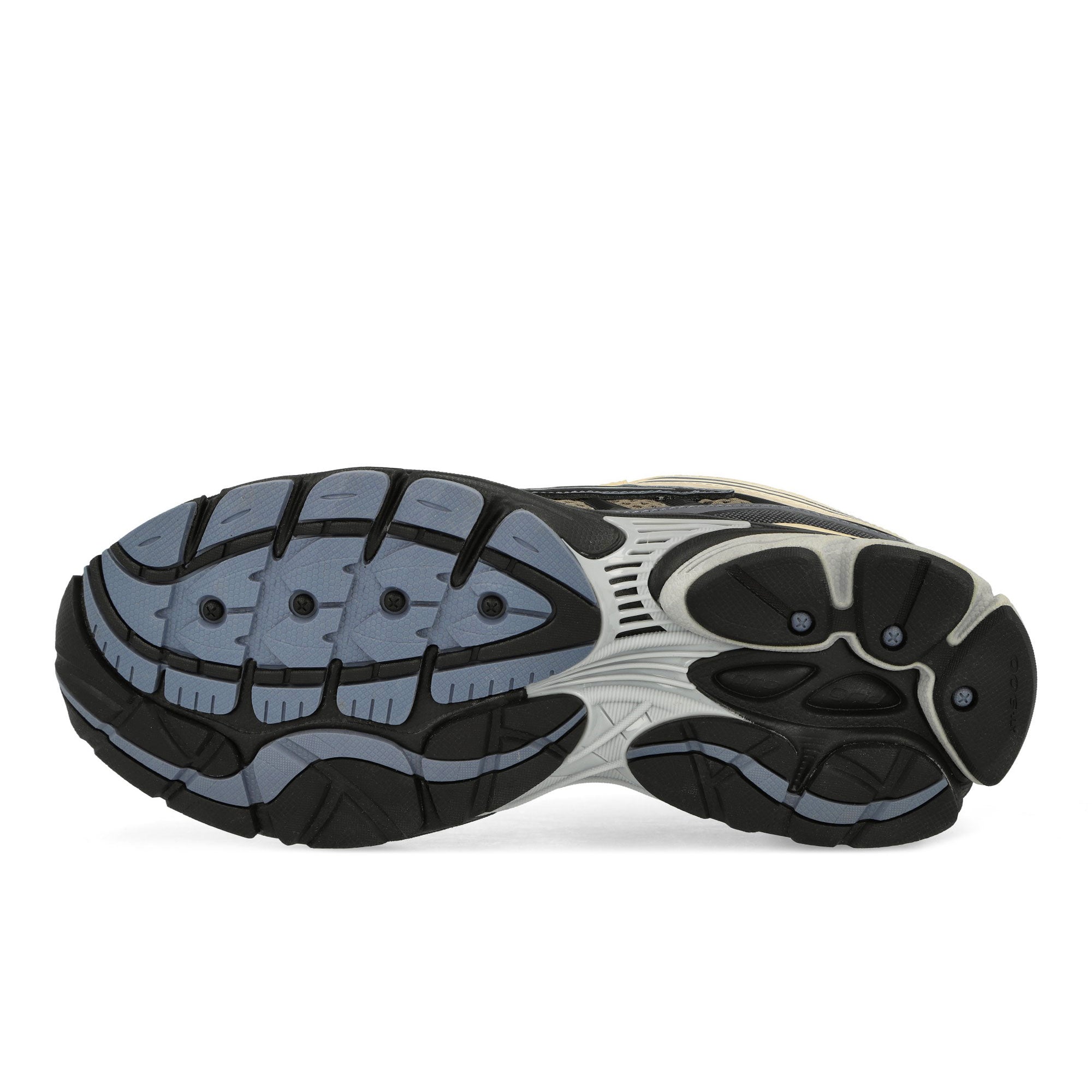 Saucony Progrid Omni 9 Gravel / Caviar Low Top Sneakers Detail View 1 | Overkill