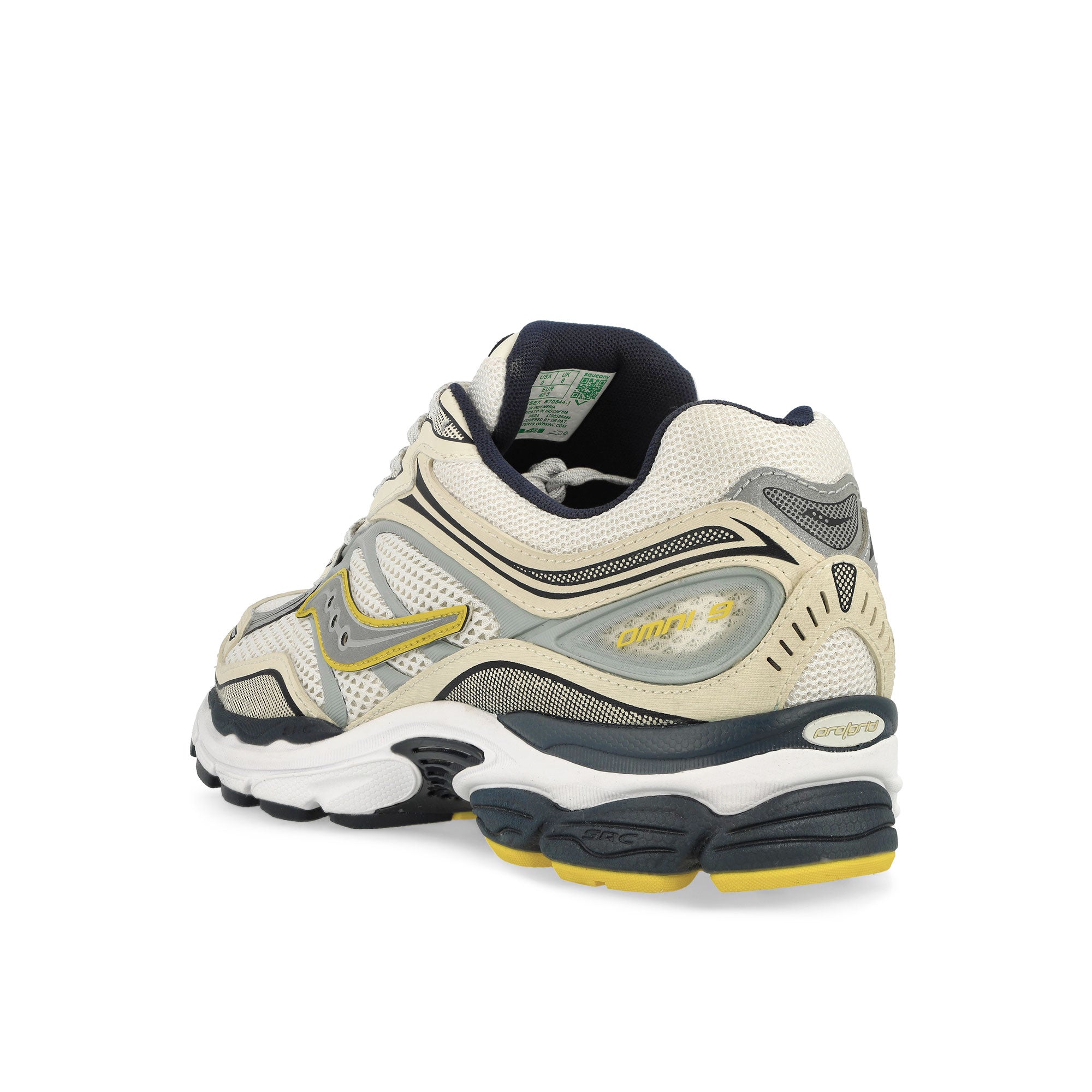 Saucony Progrid Omni 9 White / Multi Low Top Sneakers Material | Overkill
