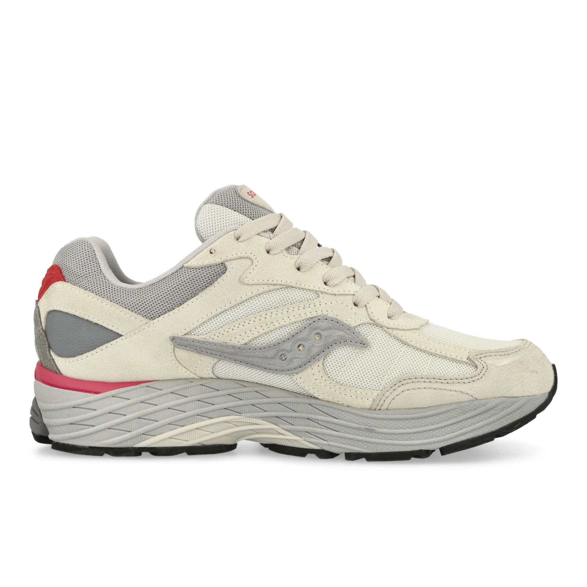 Saucony Progrid Omni 9 Ivory / Grey Low Top Sneakers Silhouette | Overkill