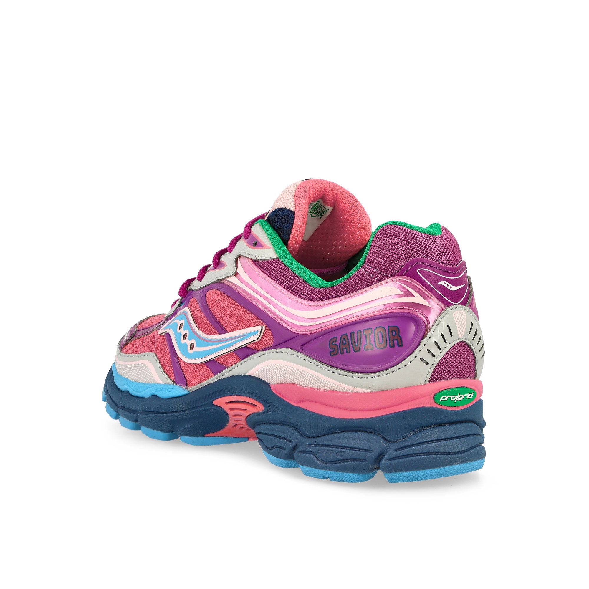 Saucony Progrid Omni 9 Pink / Purple Low Top Sneakers Material | Overkill