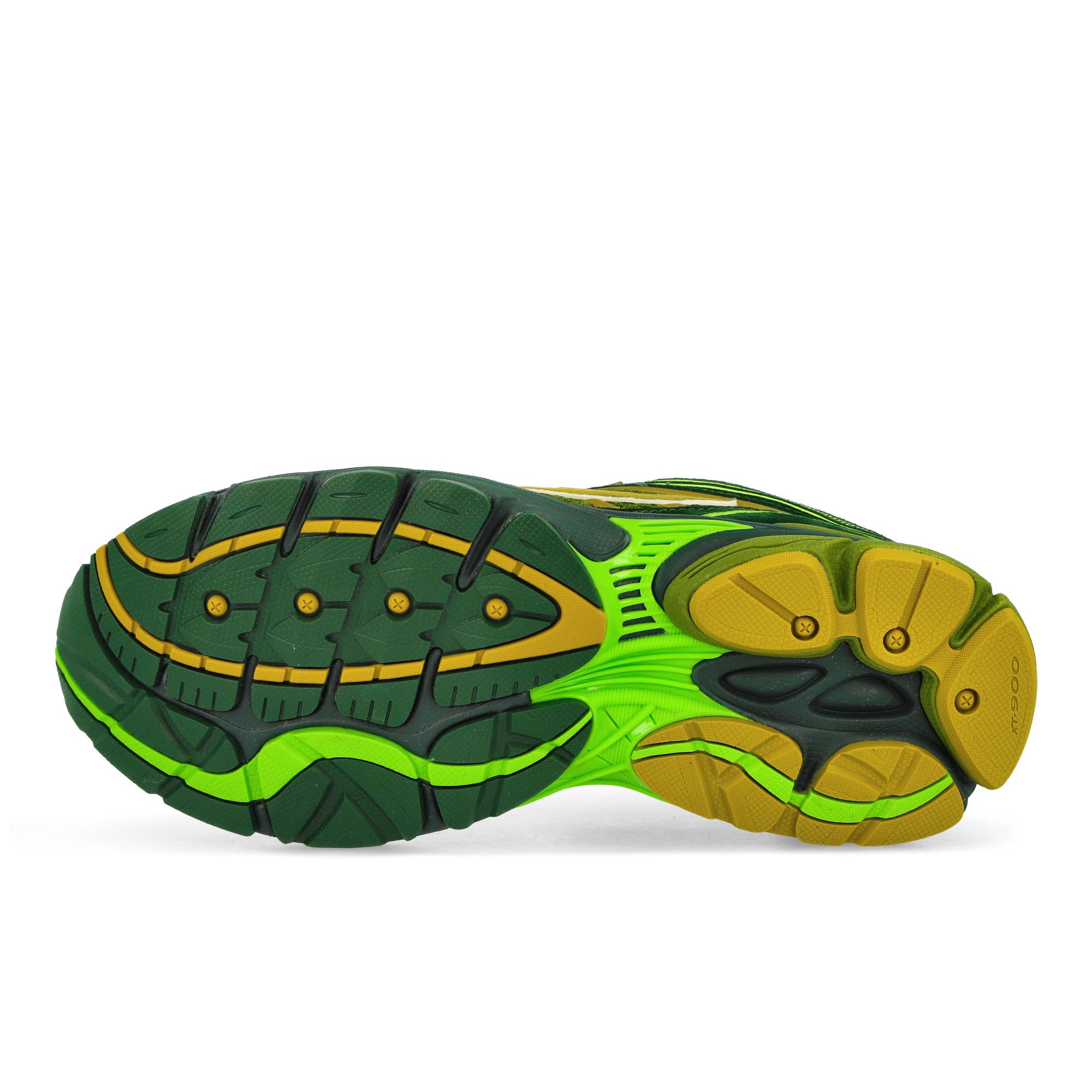 Saucony Progrid Omni 9 Green / Orange Low Top Sneakers Detail View 1 | Overkill