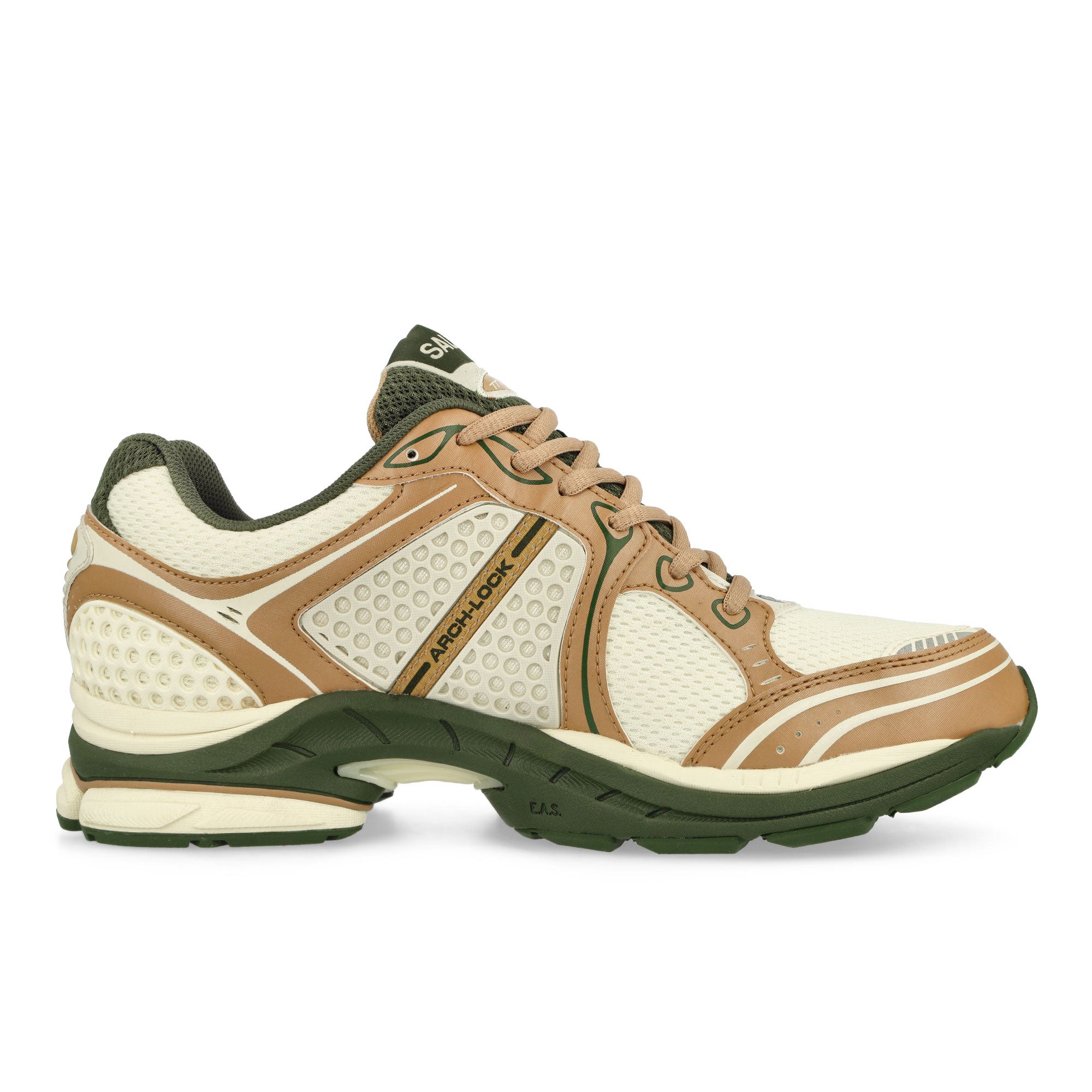 Saucony Progrid Triumph 4 Cream / Ode Low Top Sneakers Silhouette | Overkill