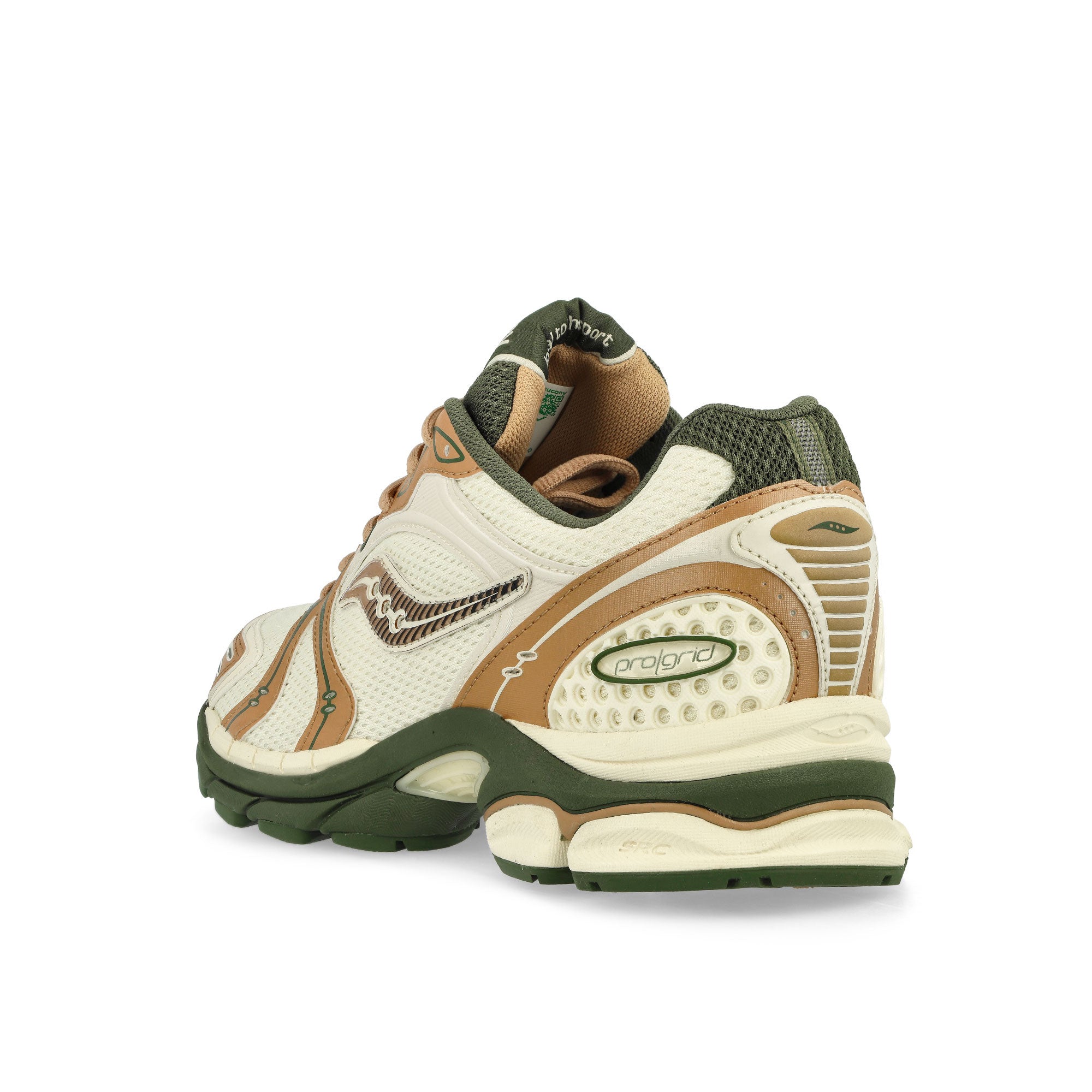 Saucony Progrid Triumph 4 Cream / Ode Low Top Sneakers Material | Overkill