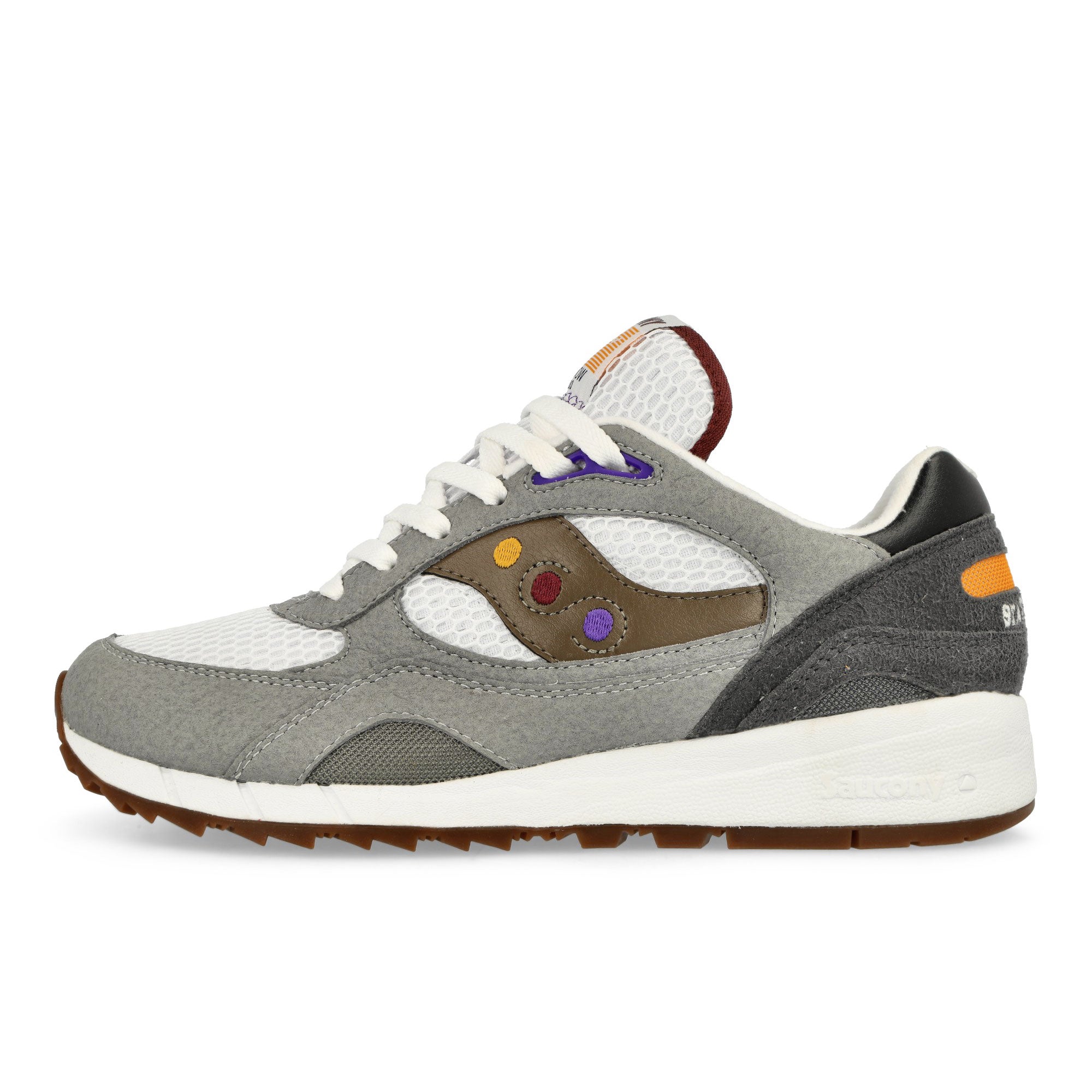 Saucony Shadow 6000 White / Grey Low Top Sneakers S70903-3 | Overkill