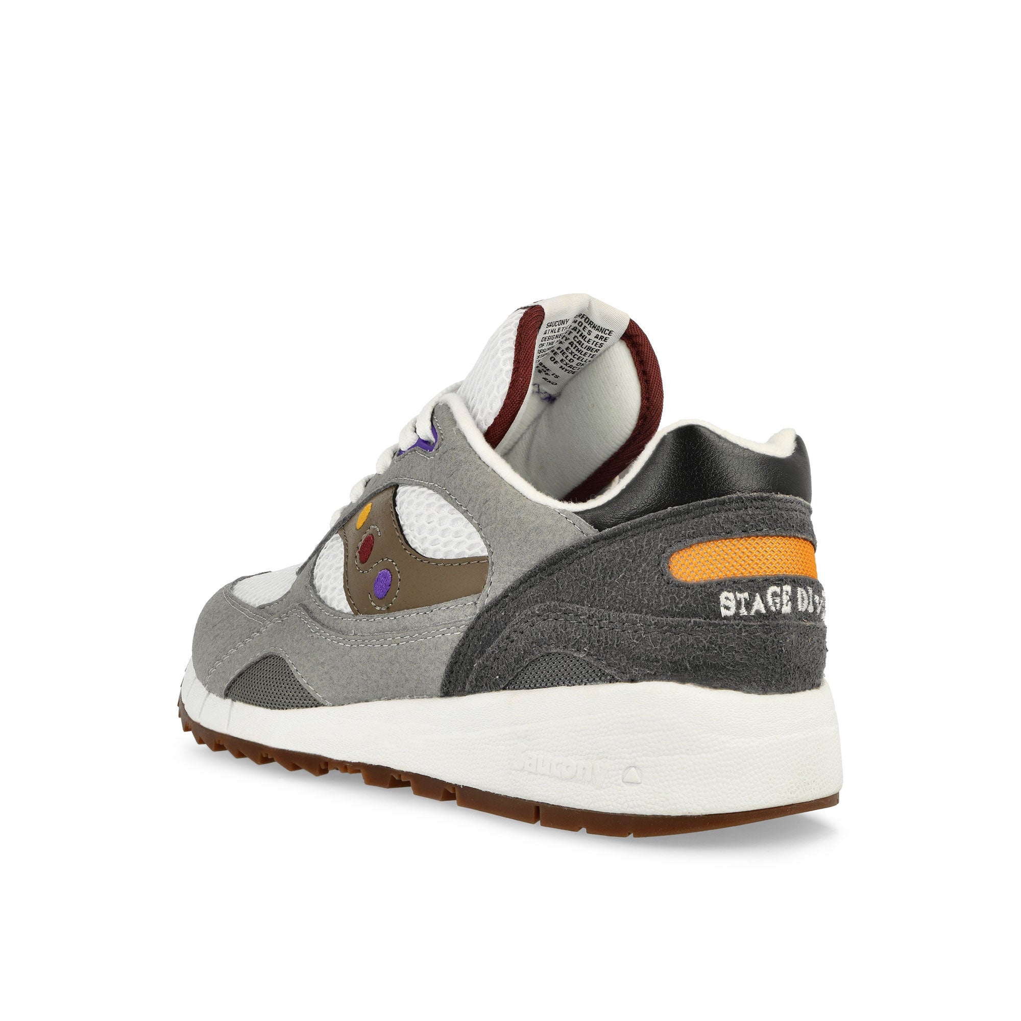 Saucony Shadow 6000 White / Grey Low Top Sneakers Material | Overkill