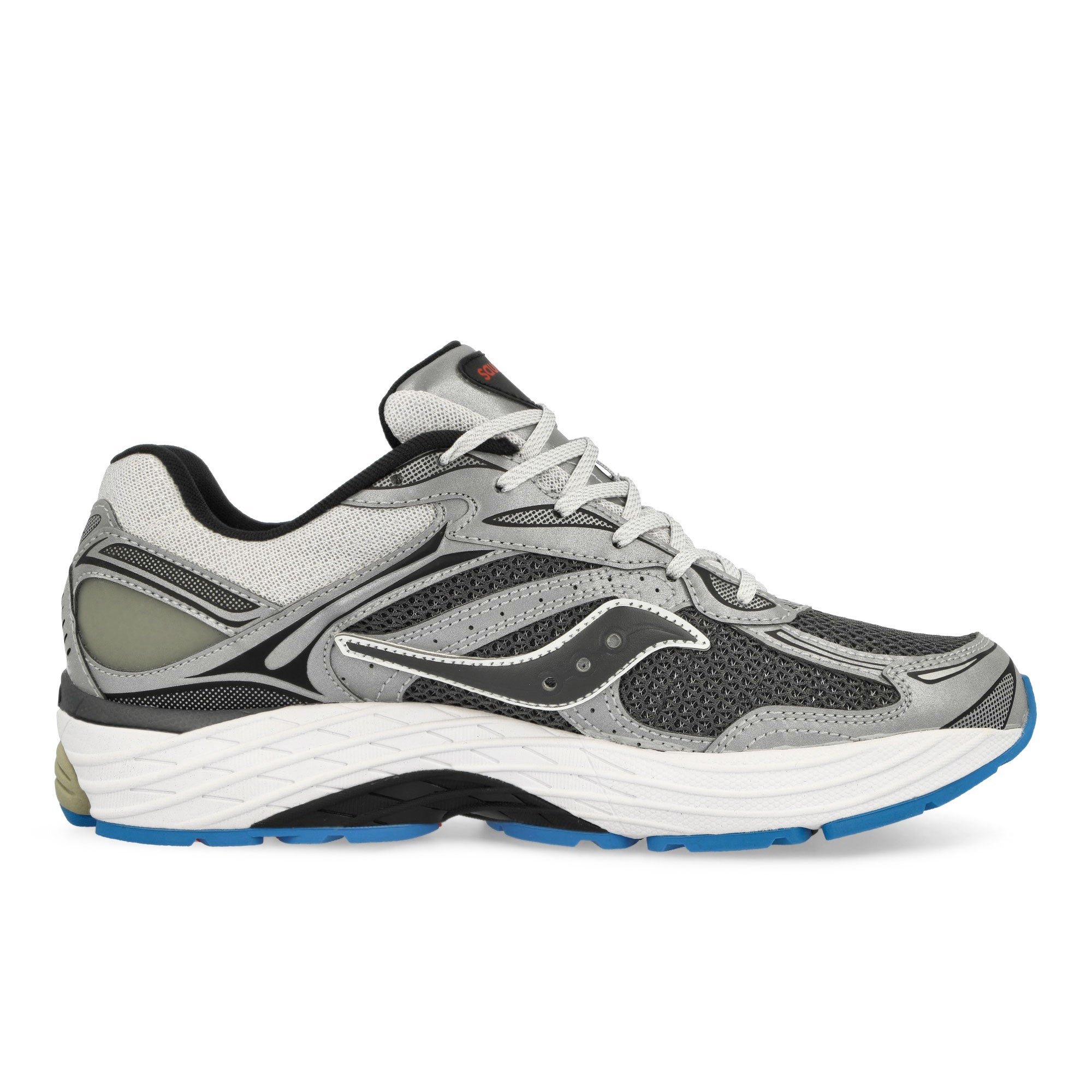 Saucony ProGrid Omni 9 Grey / Silver Low Top Sneakers Silhouette | Overkill