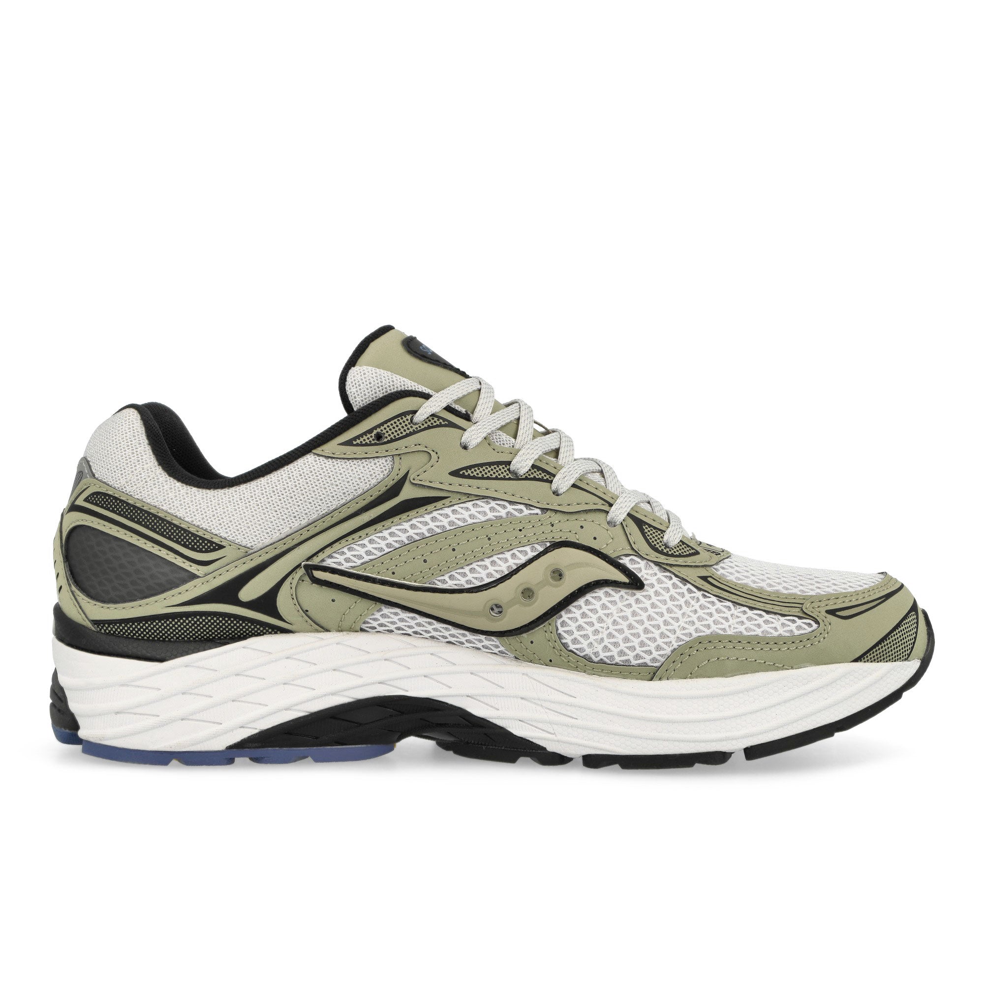 Saucony ProGrid Omni 9 White / Gold Low Top Sneakers Silhouette | Overkill