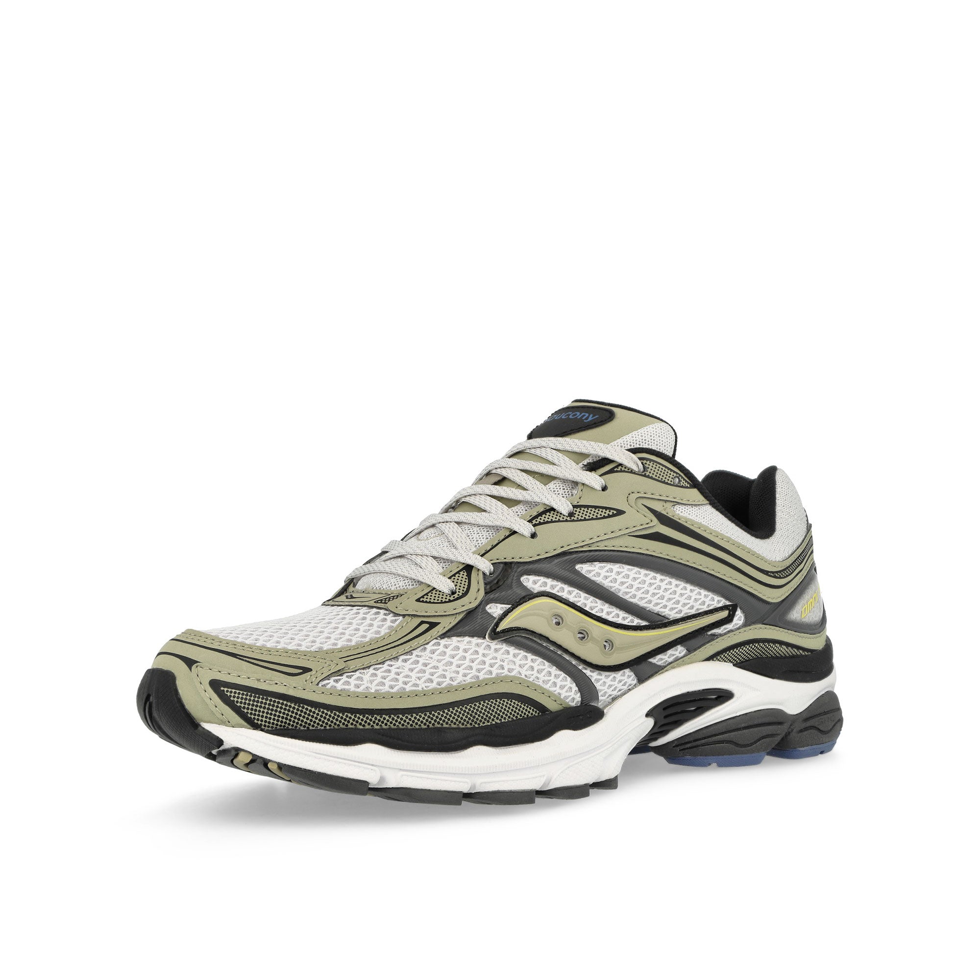 Saucony ProGrid Omni 9 White / Gold Low Top Sneakers Detailfoto | Overkill