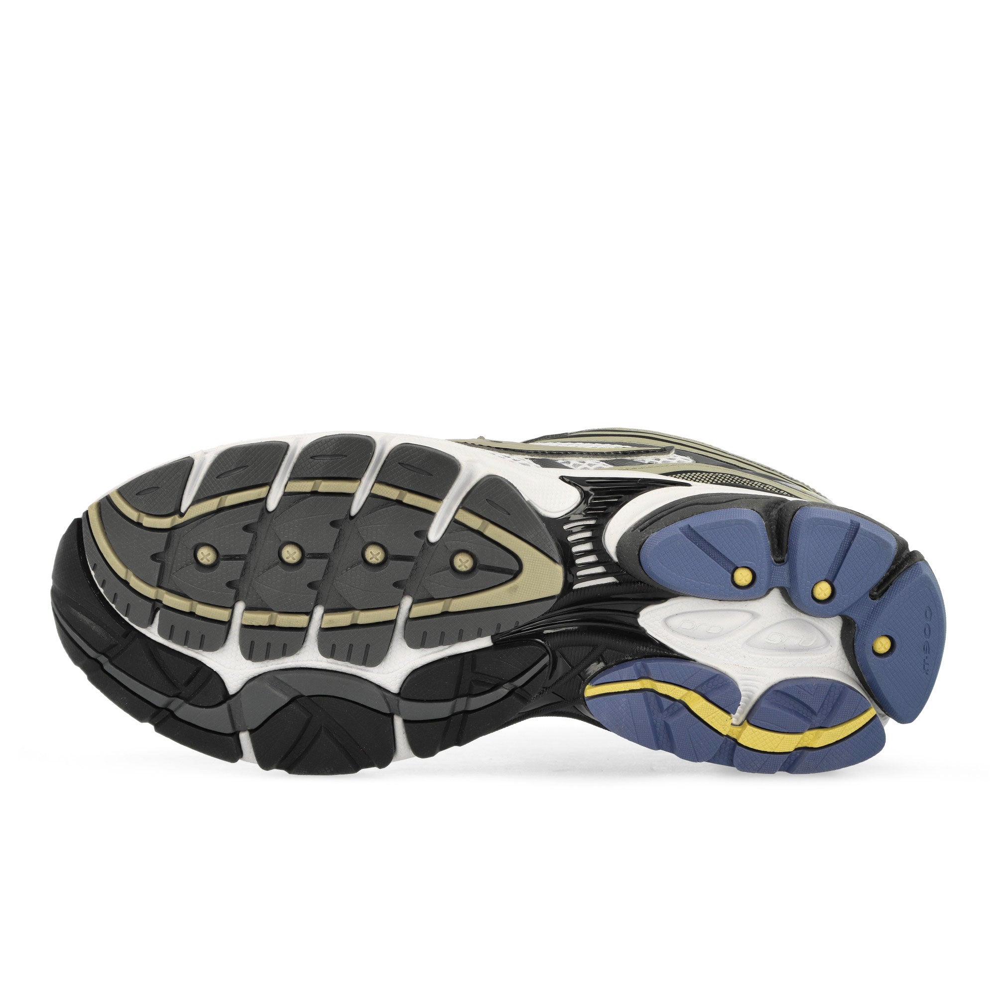 Saucony ProGrid Omni 9 White / Gold Low Top Sneakers Detail View 2 | Overkill