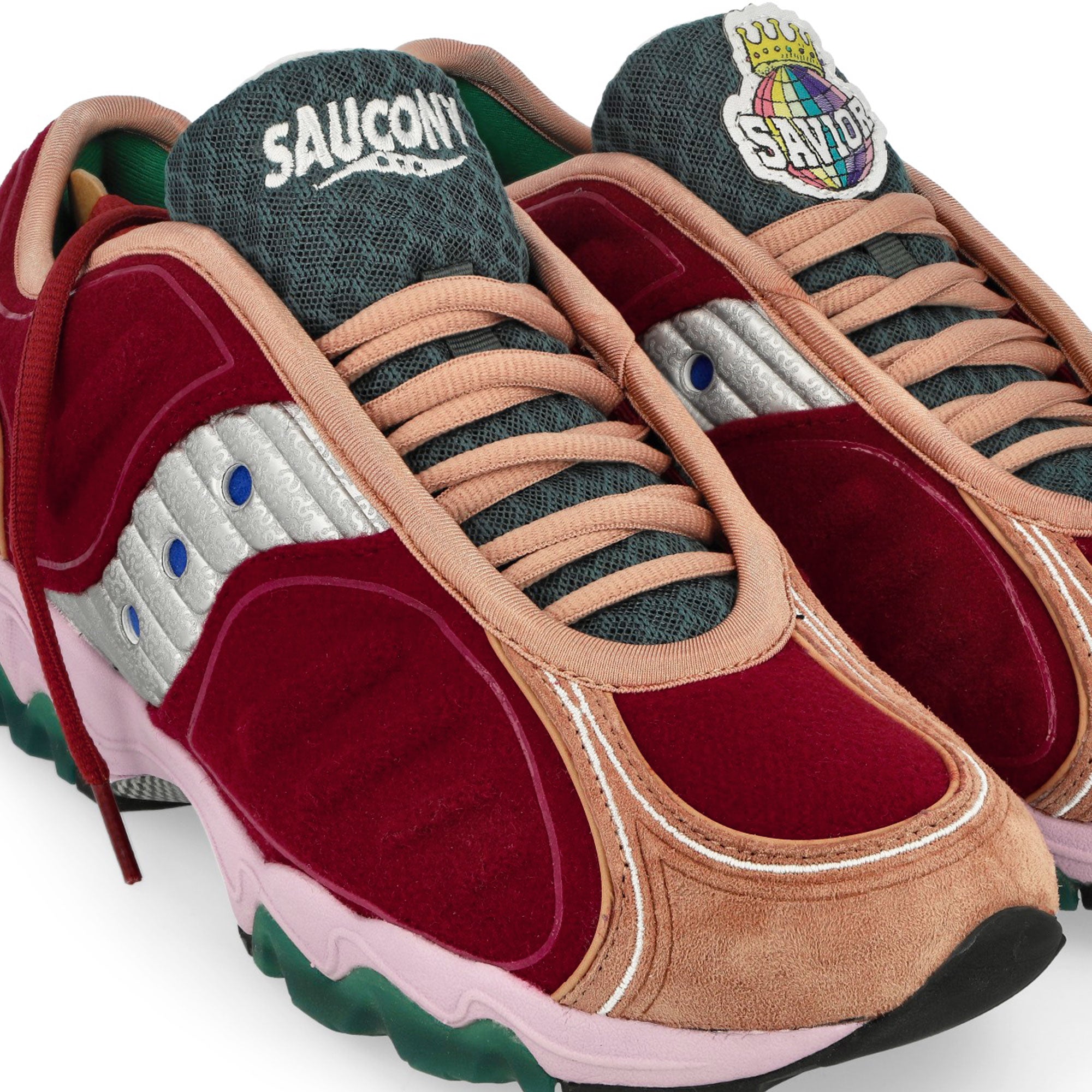 Saucony Matrix Cranberry Low Top Sneakers Detailfoto | Overkill