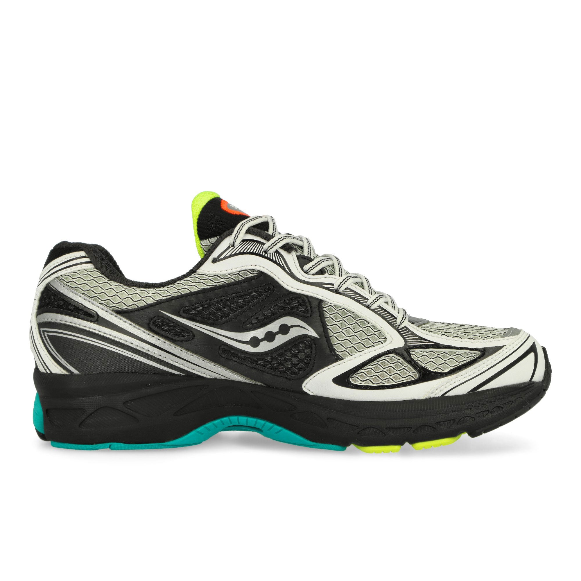 Saucony ProGrid Guide 7 White / Teal Low Top Sneaker S70936-19 Silhouette | Overkill