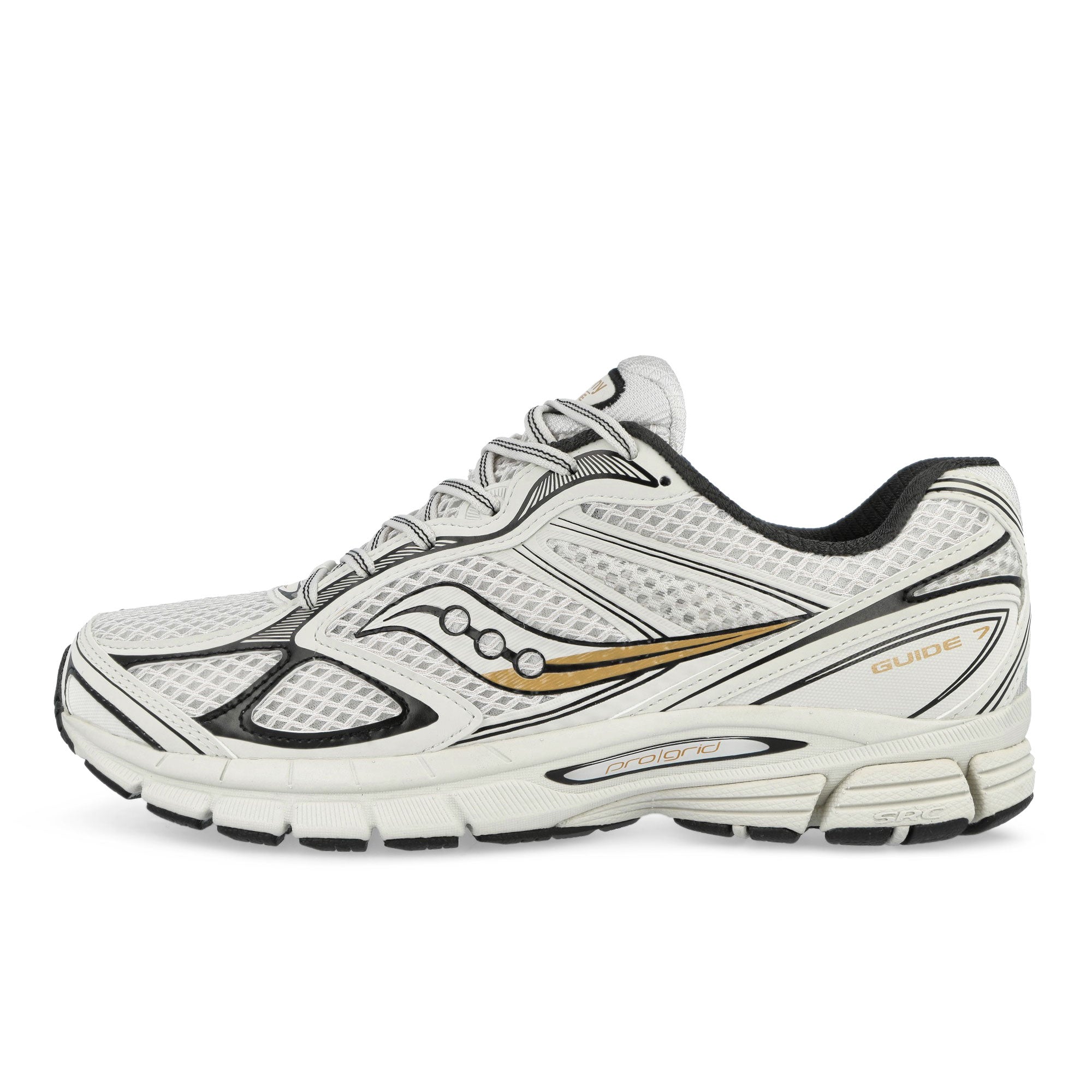 Saucony ProGrid Guide 7 Onyx / Gold Low Top Sneakers S70936-26 | Overkill