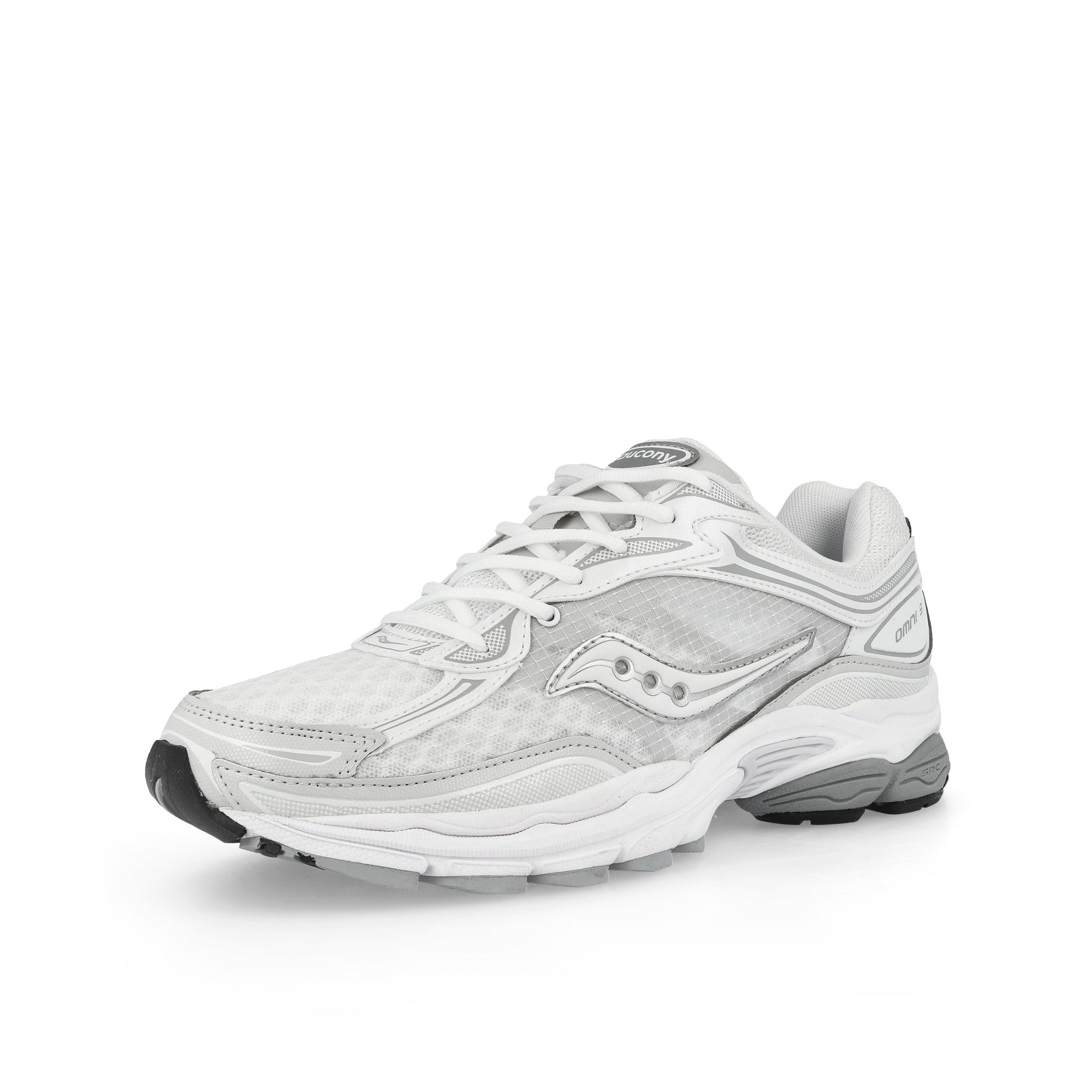 Saucony ProGrid Omni 9 White / Grey Sneaker S71004-4 Close-up | Overkill