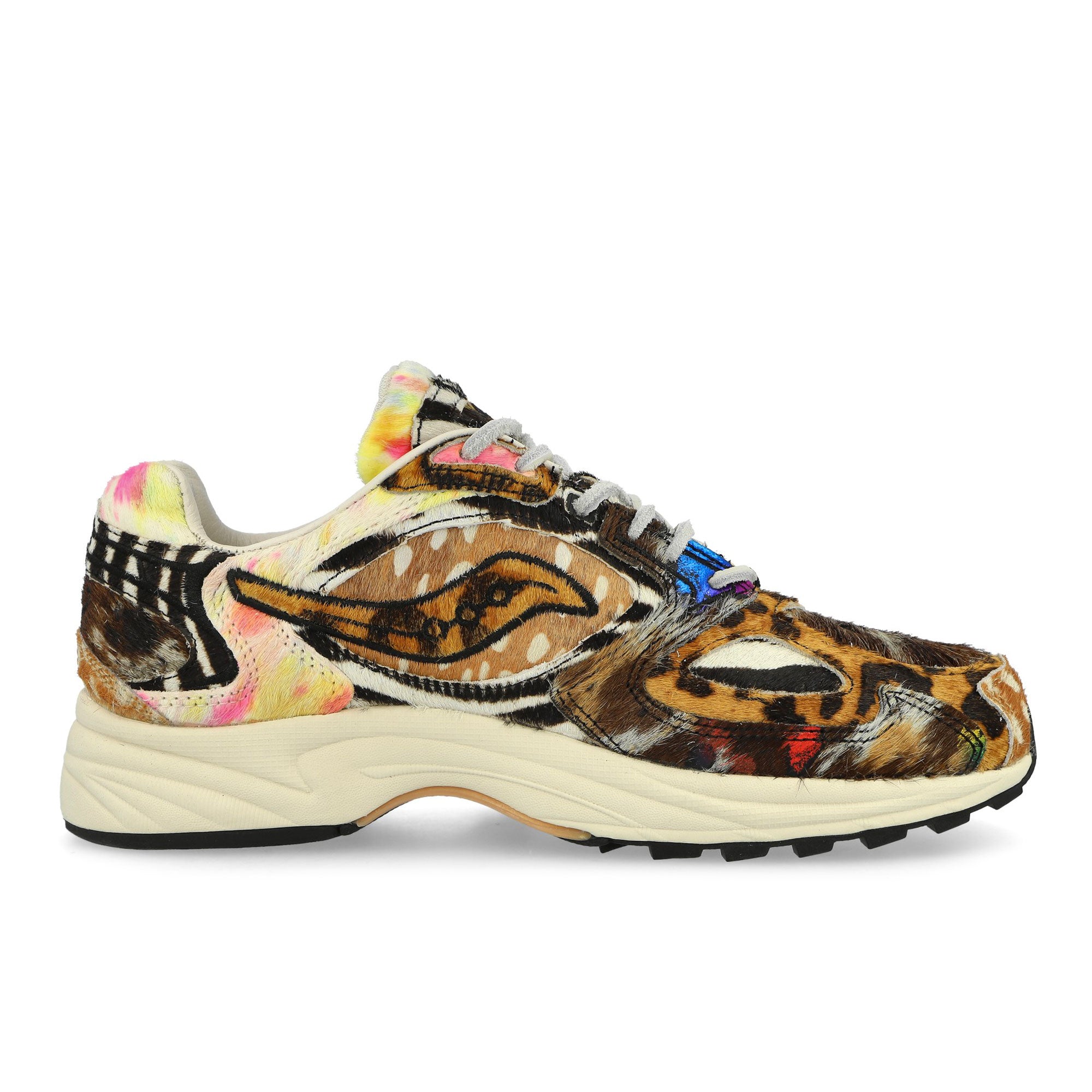 Westside Gunn x Saucony Grid Jazz 9 Multicolor / Ivory Sneaker S71047-5 Silhouette | Overkill
