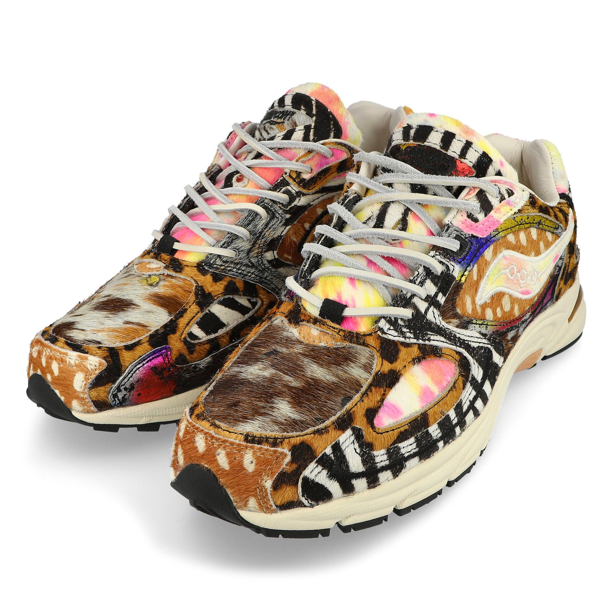 Westside Gunn x Saucony Grid Jazz 9 Multicolor / Ivory Sneaker S71047-5 Detail View 2 | Overkill