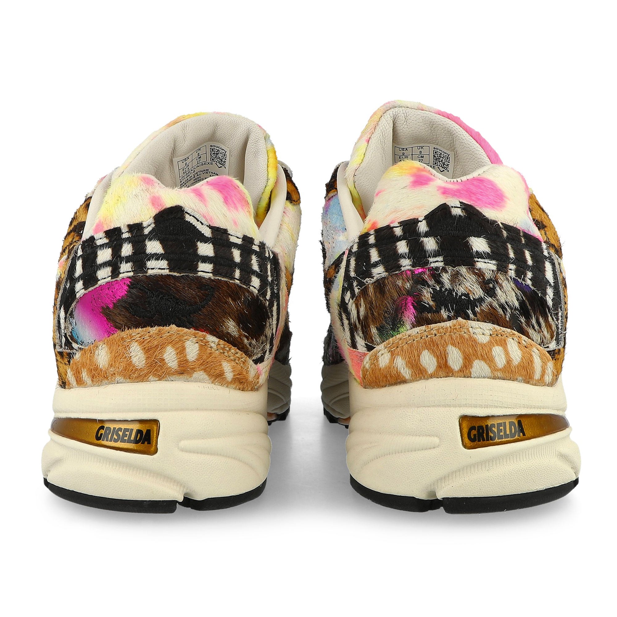 Westside Gunn x Saucony Grid Jazz 9 Multicolor / Ivory Sneaker S71047-5 Detail View 4 | Overkill